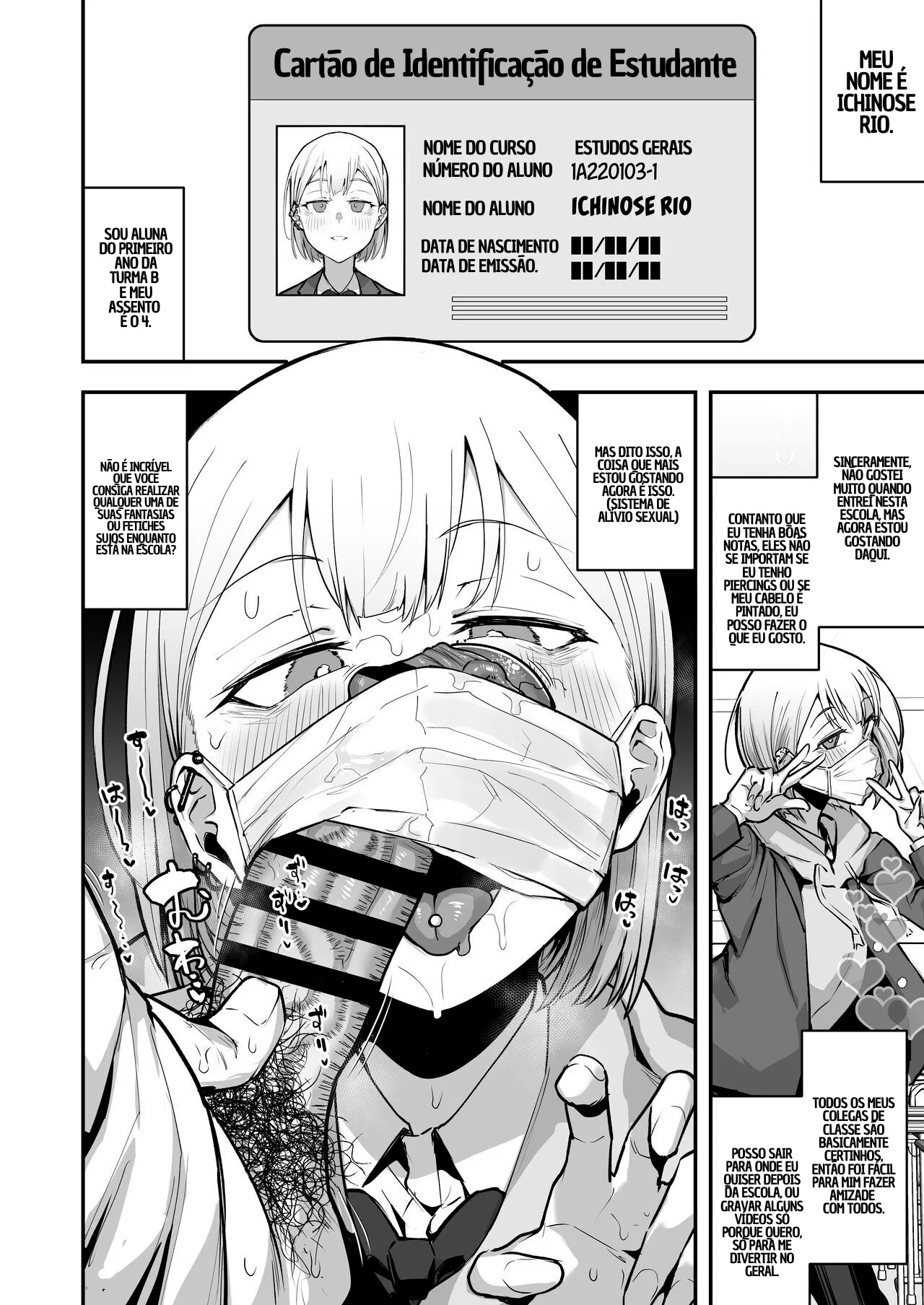 [Anon's Flood Myth (Anon 2-okunen)] Girl's POV Version of Reports of my Sexual Relief Duties as Written by a Male Transfer Student at an All Girls School [português] [Kyuume] [Digital] Bildnummer 7