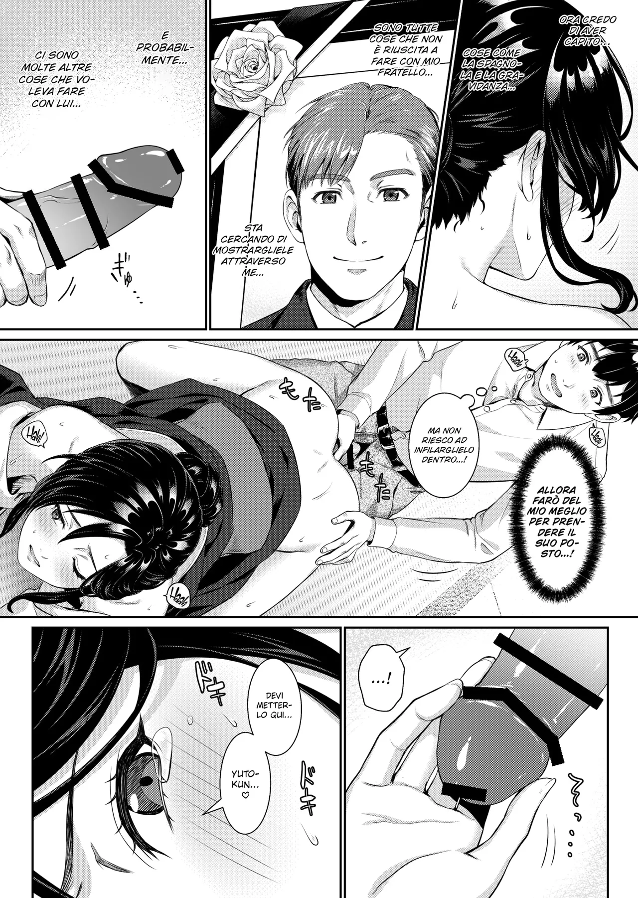 [Nanboku Megochi (Mori Miyuki)] Nee-san, Nani Kite mo Niaimasu ne -Miboujin no Gishi to Ore no Midara na Hibi- | Giorni Di Sesso Con Mia Cognata Vedova - è sempre bella qualsiasi cosa indossi - [Italian] [Rama Oriental Fansub] 图片编号 15