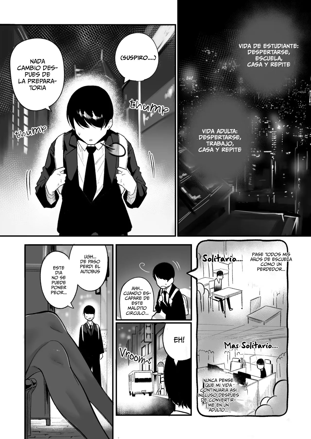 [BOOLE] Glamor Furyou Joshi ni Ijimerareta ga Doukyo suru Koto ni Shita｜Viviendo junto con la Bully Tetona [Spanish] [Me Banearon x P3NDEJ0] image number 2