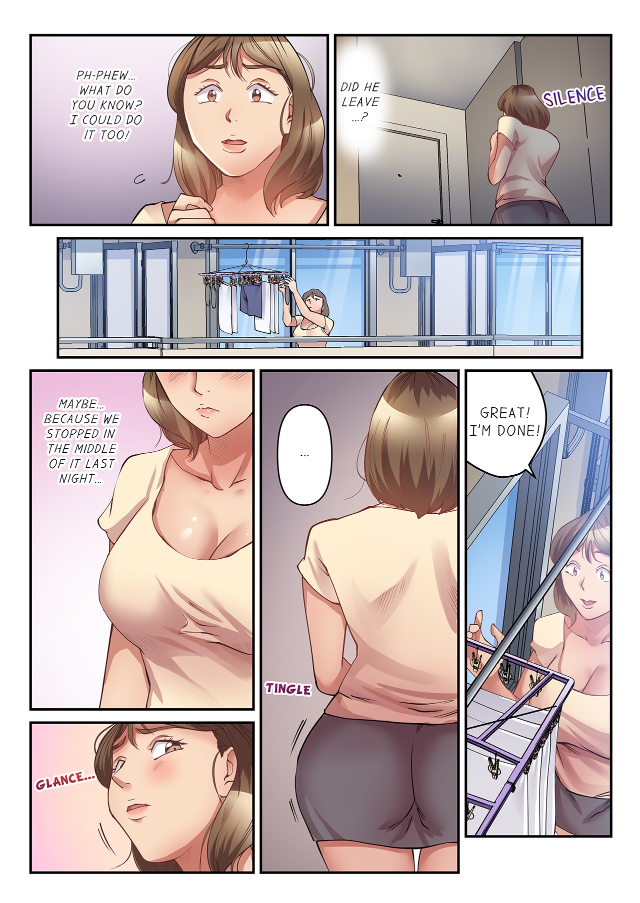 [Yamato Miyu] 'Oku-san, Yokkyuu Fumandesho?' Otto ni Barete wa Ikenai Yarisugi Nenchaku SEX | "Missus, Are You Sexually Frustrated?" Excessive, Demanding Sex That the Husband Can't Know About Chapter 1-10 [English] 图片编号 55