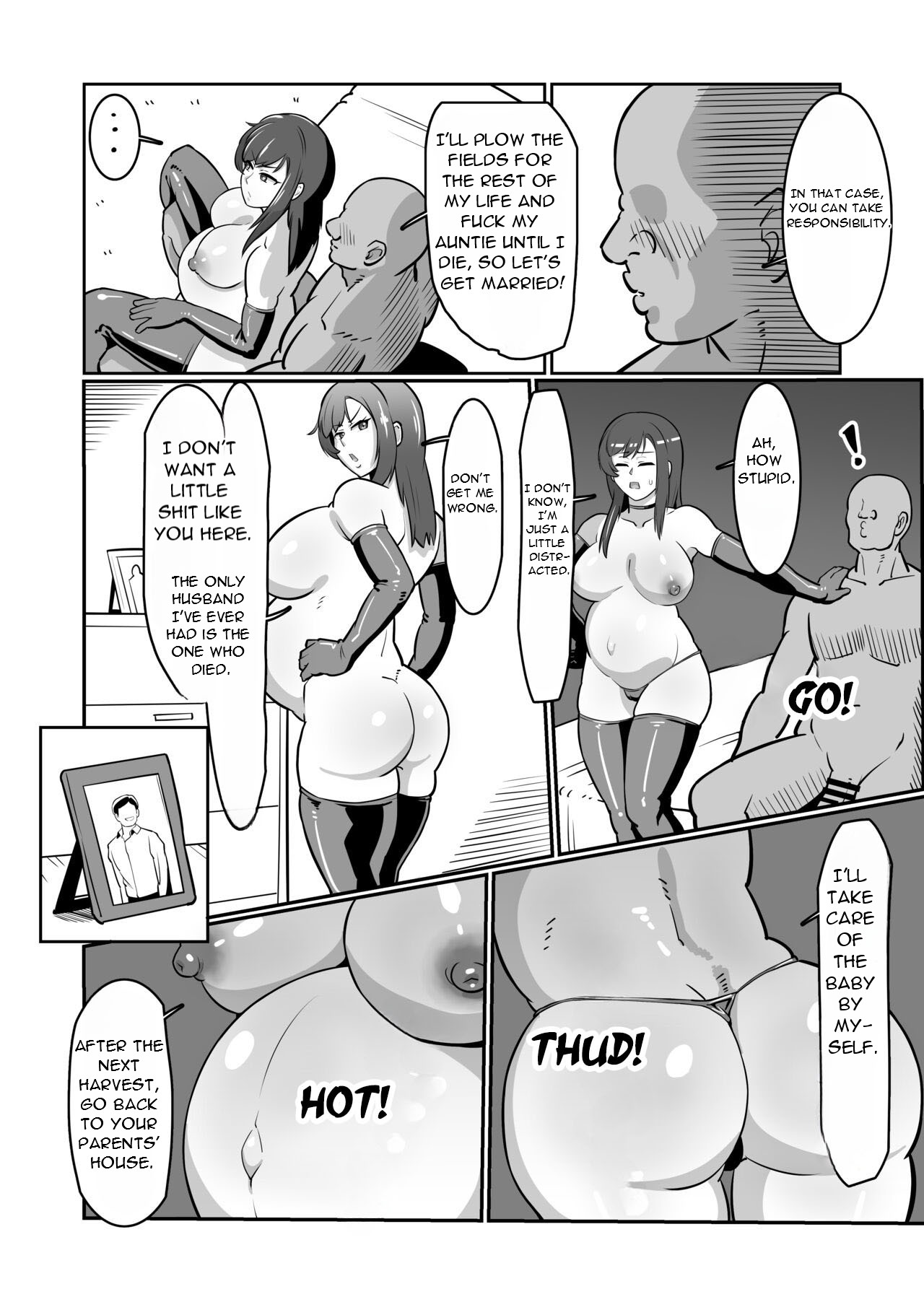 [Boundary] Bote Oba ~Isourou Saki no Oba-san o Haramasete Botebara Sex Zanmai!~ | Pregnant Aunt ~Get Your Aunt Pregnant and Have Lots of Sex with Her~ [English] [DarklordMTLs] numero di immagine  22