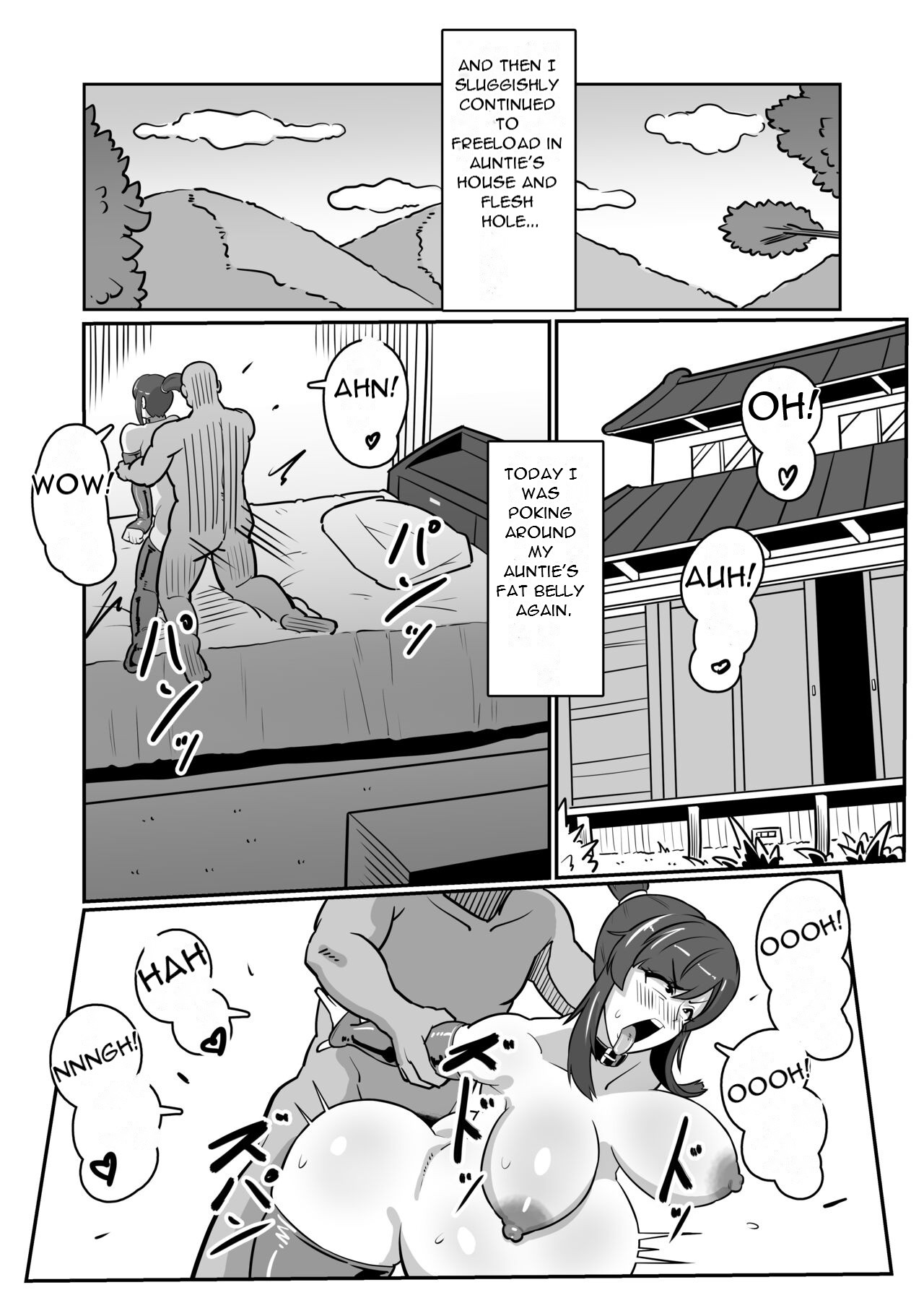 [Boundary] Bote Oba ~Isourou Saki no Oba-san o Haramasete Botebara Sex Zanmai!~ | Pregnant Aunt ~Get Your Aunt Pregnant and Have Lots of Sex with Her~ [English] [DarklordMTLs] numero di immagine  38