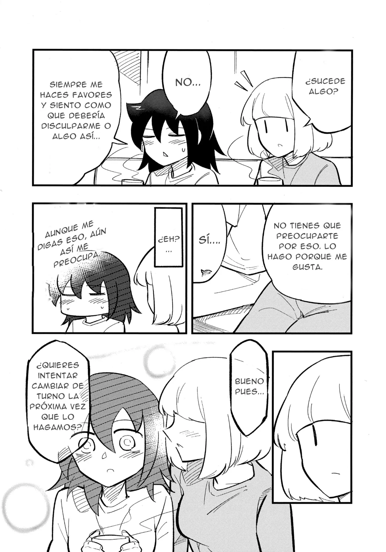 [Daijisou (Inui Daiji)] UchiMoko no Tachi Neko | LA DOMINANTE Y PASIVA EN LA RELACION UCHIMOKO (Watashi ga Motenai no wa Dou Kangaetemo Omaera ga Warui!) [Spanish] [Digital] 图片编号 6