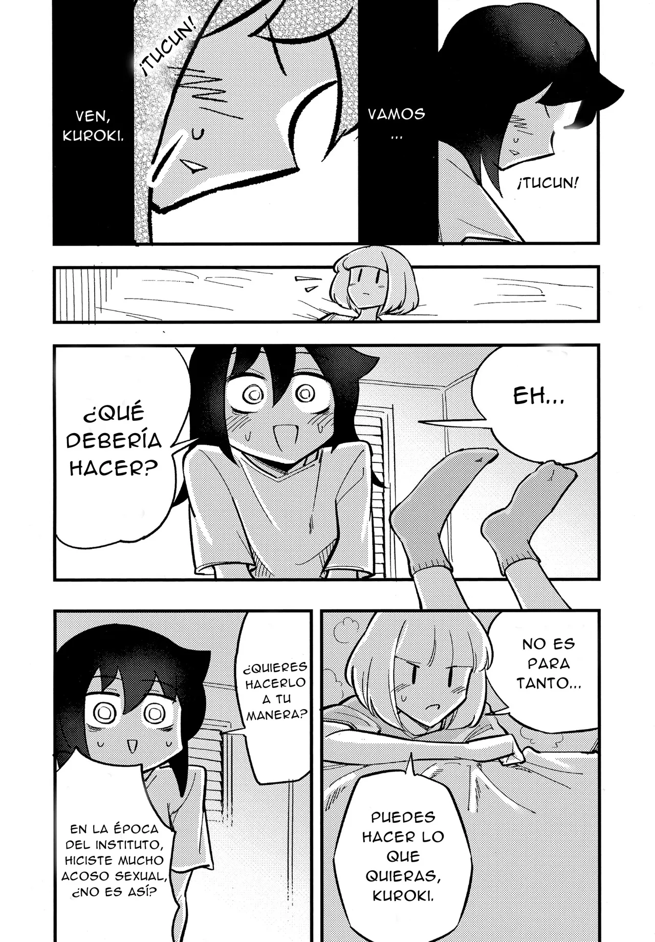 [Daijisou (Inui Daiji)] UchiMoko no Tachi Neko | LA DOMINANTE Y PASIVA EN LA RELACION UCHIMOKO (Watashi ga Motenai no wa Dou Kangaetemo Omaera ga Warui!) [Spanish] [Digital] 图片编号 11