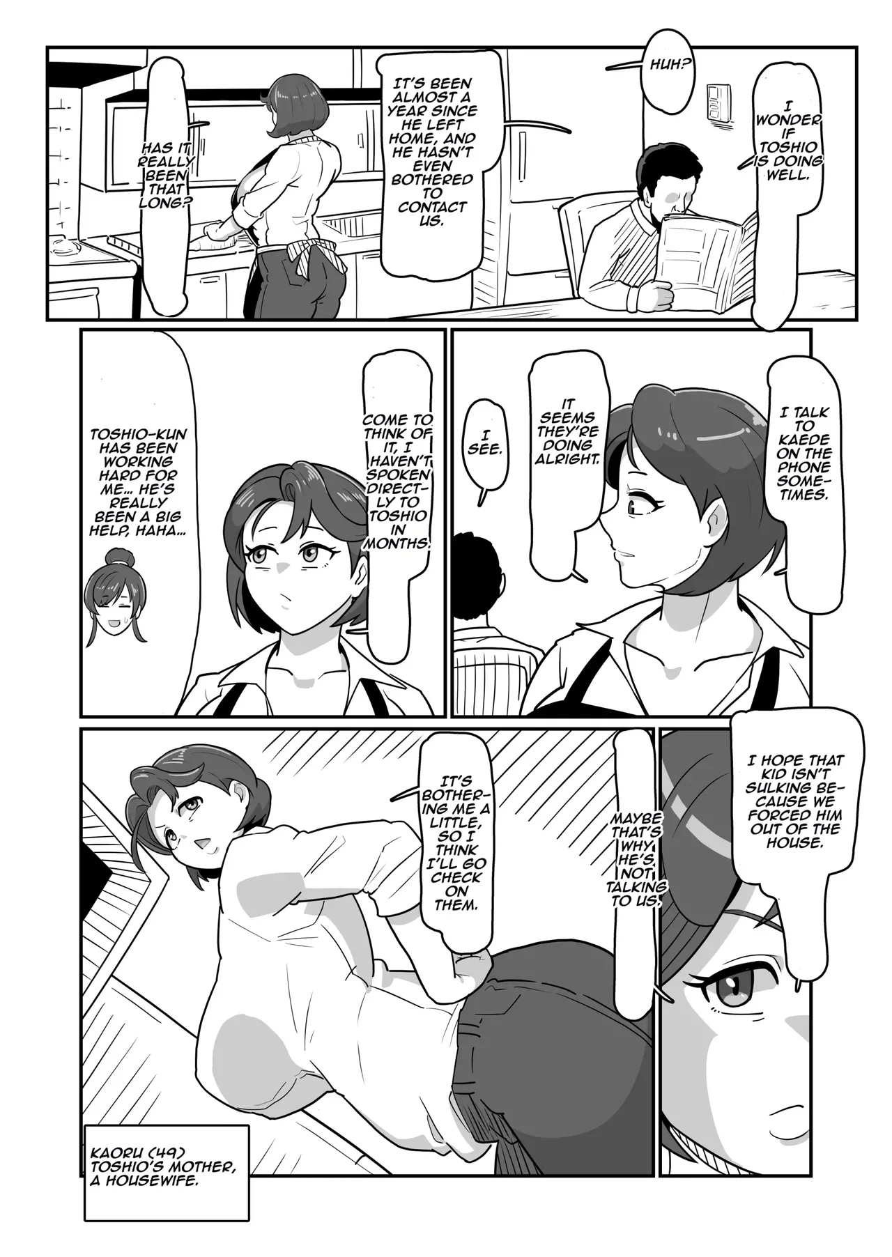 Bote Haha ~Ore o Jikka kara Oidashita Mukatsuku Hahaoya o Muriyari Haramasete Botehara Sex Zanmai!~ | Pregnant Mom ~ I impregnated My Annoying Mother Who Kicked Me Out of the Family Home and Had Pregnant Sex! ~ image number 4