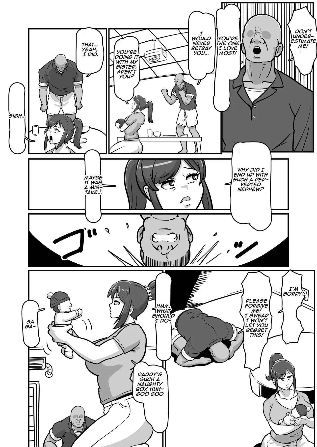 Bote Haha ~Ore o Jikka kara Oidashita Mukatsuku Hahaoya o Muriyari Haramasete Botehara Sex Zanmai!~ | Pregnant Mom ~ I impregnated My Annoying Mother Who Kicked Me Out of the Family Home and Had Pregnant Sex! ~ image number 44