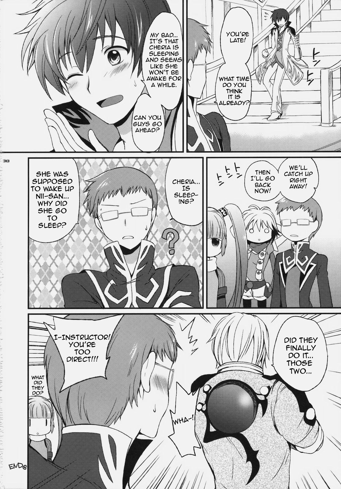 [Kurimomo (Tsukako)] Cheria-chan no Tottemo Hazukashii hon (Tales of Graces) [English] (Comfy Pillow Scans) изображение № 37