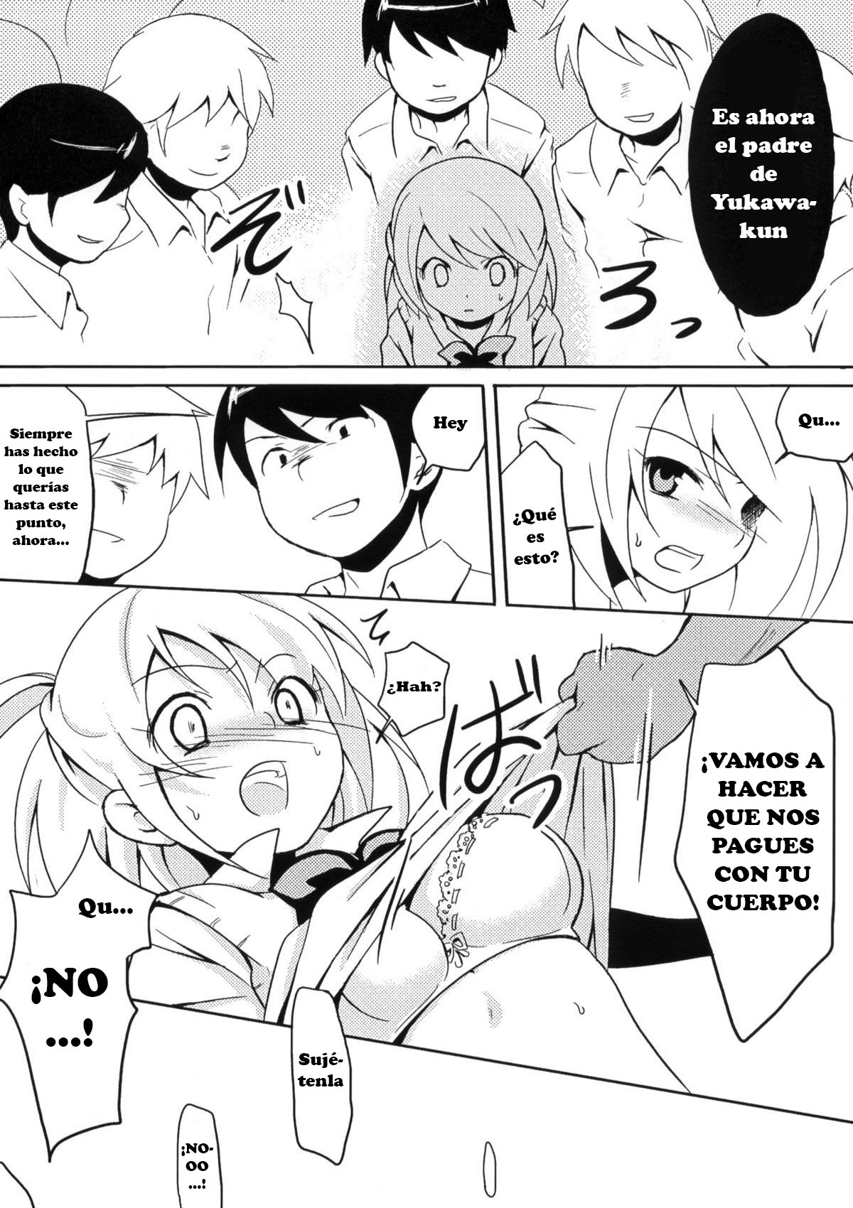 (C76) [Usagizuki (Korita)] Ijimekko vs Zenkou Seito｜La Chica Acosadora vs Todos los Estudiantes [Spanish] [Hs enfermos] 이미지 번호 8