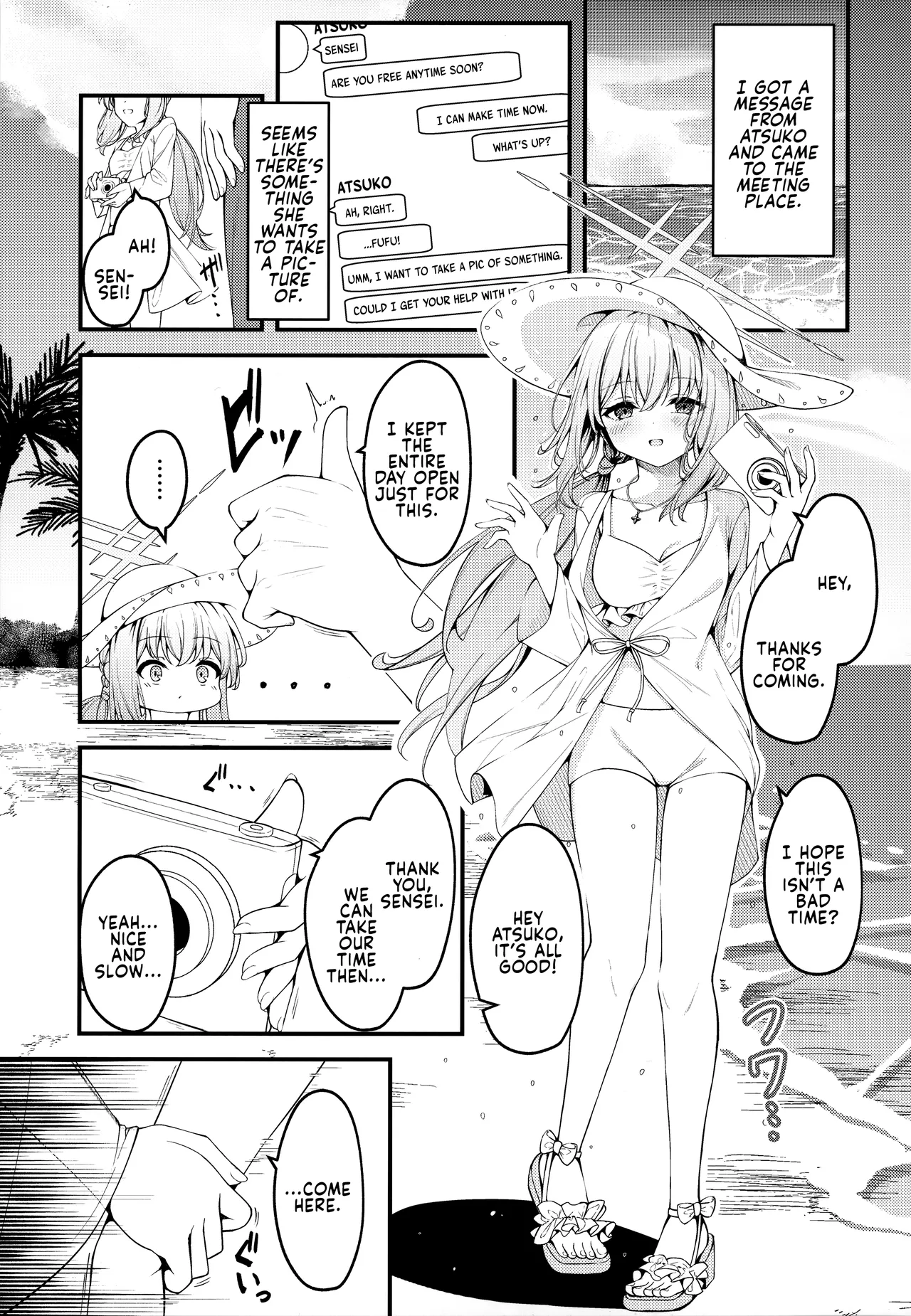 (Sensei no Archive 13) [Tsukuten (Madoka Tsukumo)] HAKARI BAKARI (Blue Archive) [English] image number 2