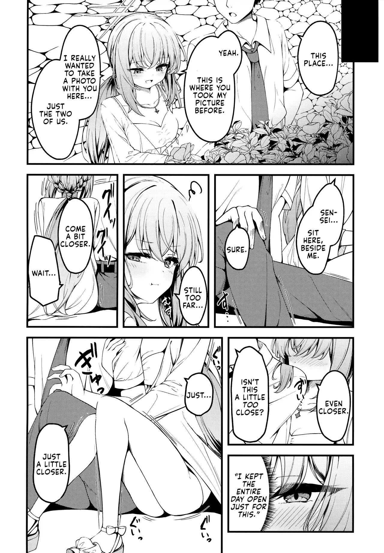 (Sensei no Archive 13) [Tsukuten (Madoka Tsukumo)] HAKARI BAKARI (Blue Archive) [English] image number 3