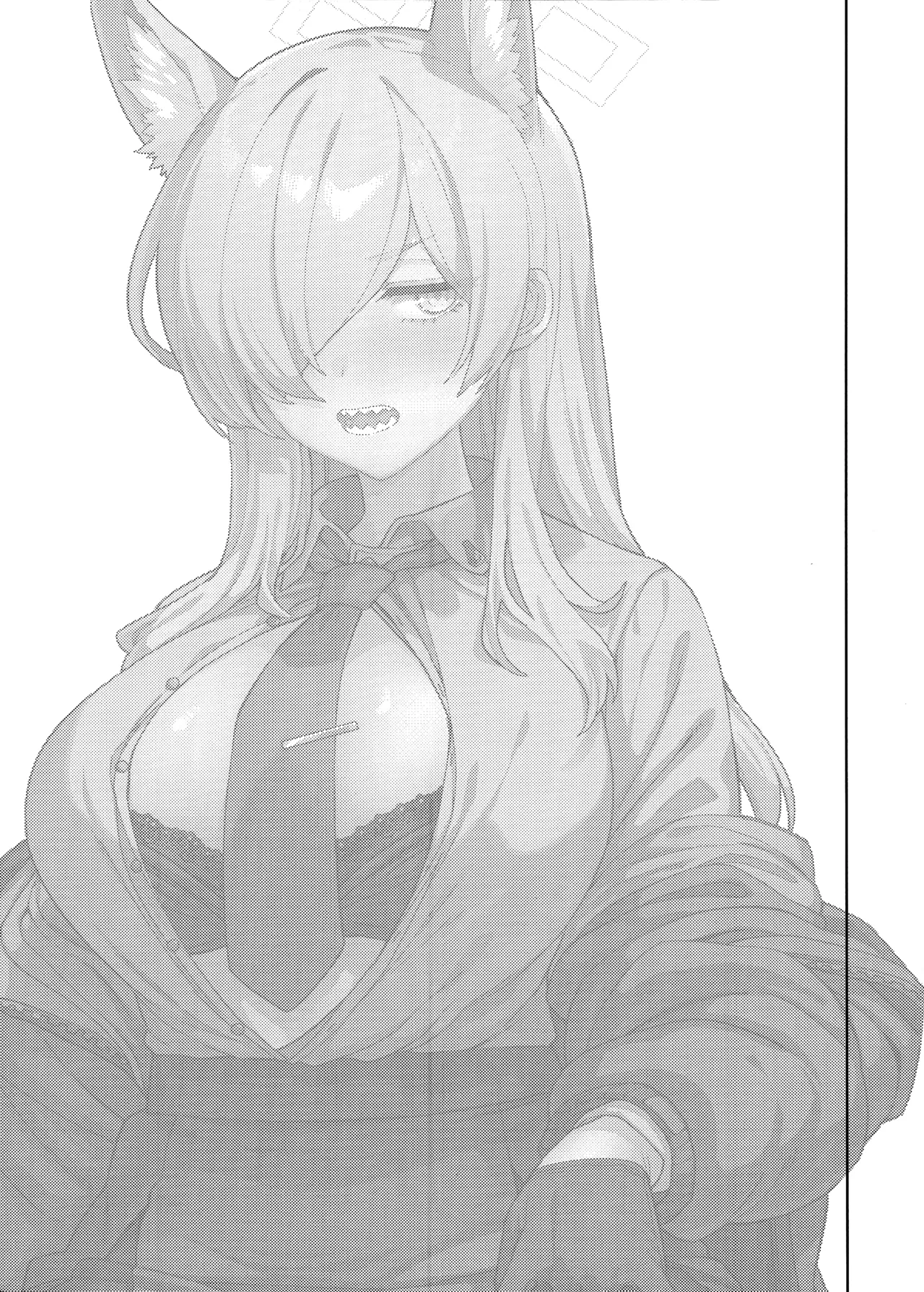 (C104) [Nami-nami Restaurant (Tsukinami Kousuke)] Honjitsu no Touban o Sentaku shite Kudasai Sensei. (Blue Archive) Bildnummer 2