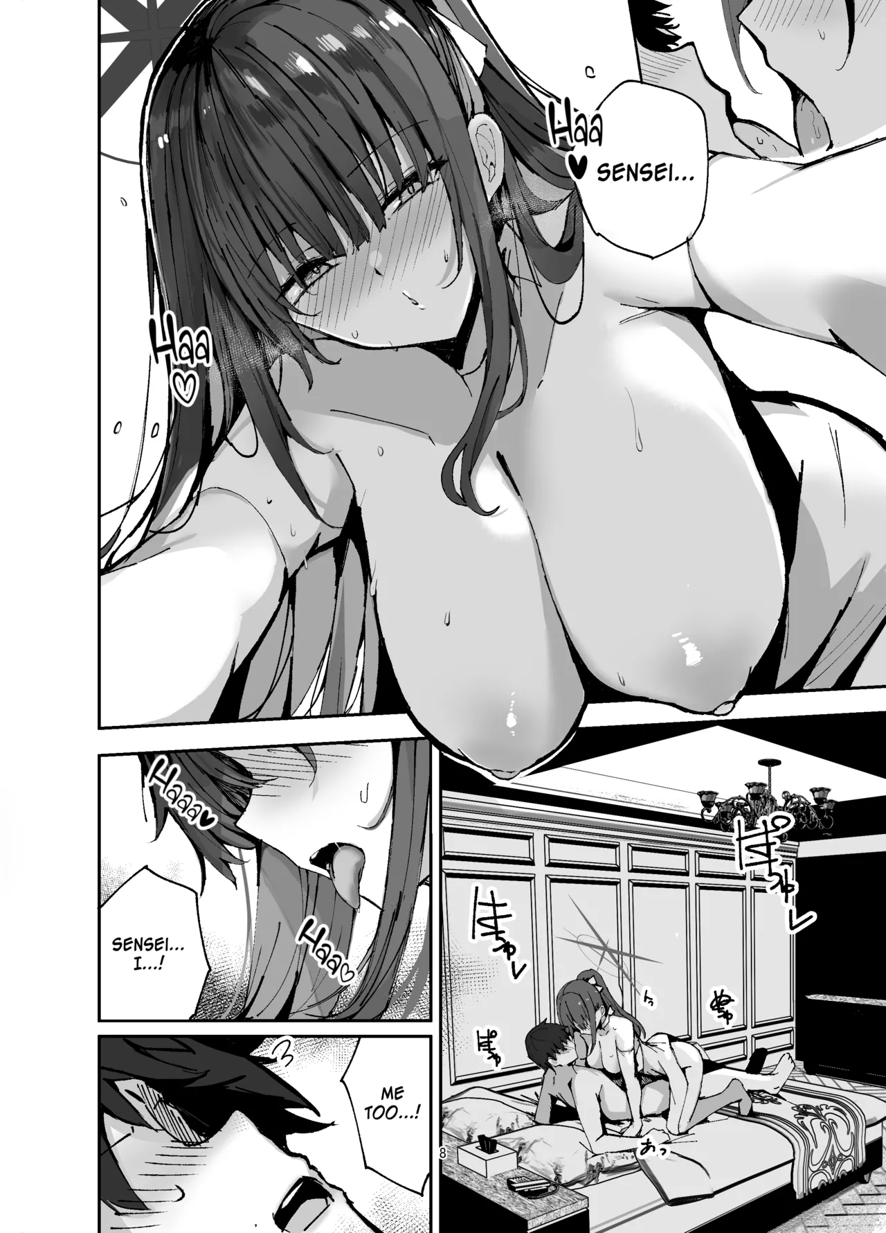 [Muoto Lab (Muoto)] Saori ga Shittoshite Sensei o Osocchau Hon. | A book about Saori getting jealous and assaulting Sensei. (Blue Archive) [English] [SDF] [Digital] numero di immagine  8