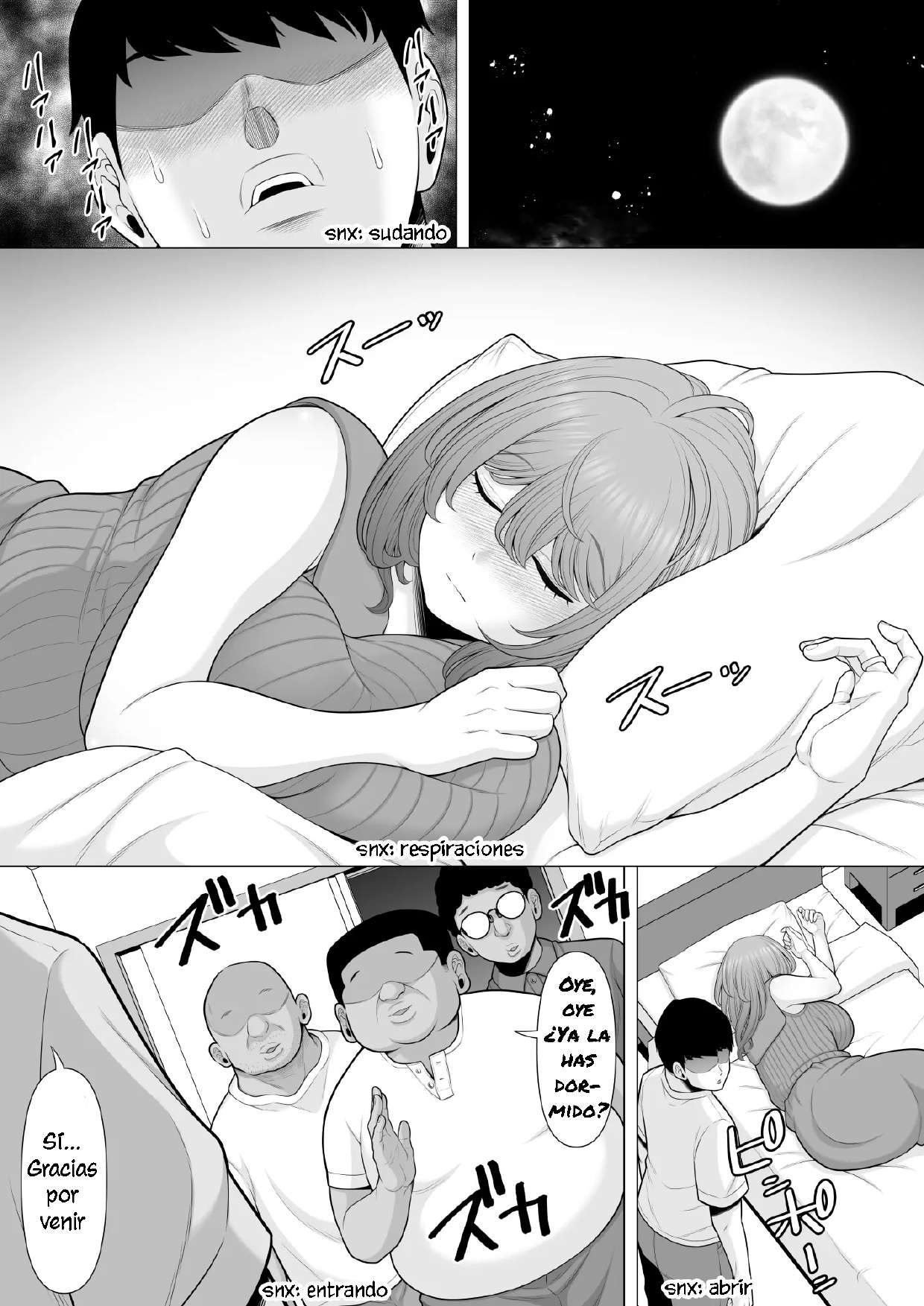 [Pot Detox] Boku no Tsuma o Suiminkan Rape shite Kudasai!!｜¡¡Por Favor, Viola a mi Esposa Mientras Duerme!! [Spanish] [La Legión Fantasma] 图片编号 4