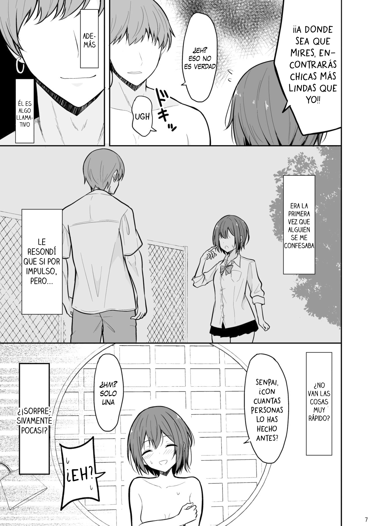 [Nekonokone (Takeyuu)] Boyish na Kanojo o Ecchi na Mesu ni Suru made - Hasta que mi novia tomboy se vuelva una chica pervertida [Español] [Traducciones necesarias] [Digital] image number 6