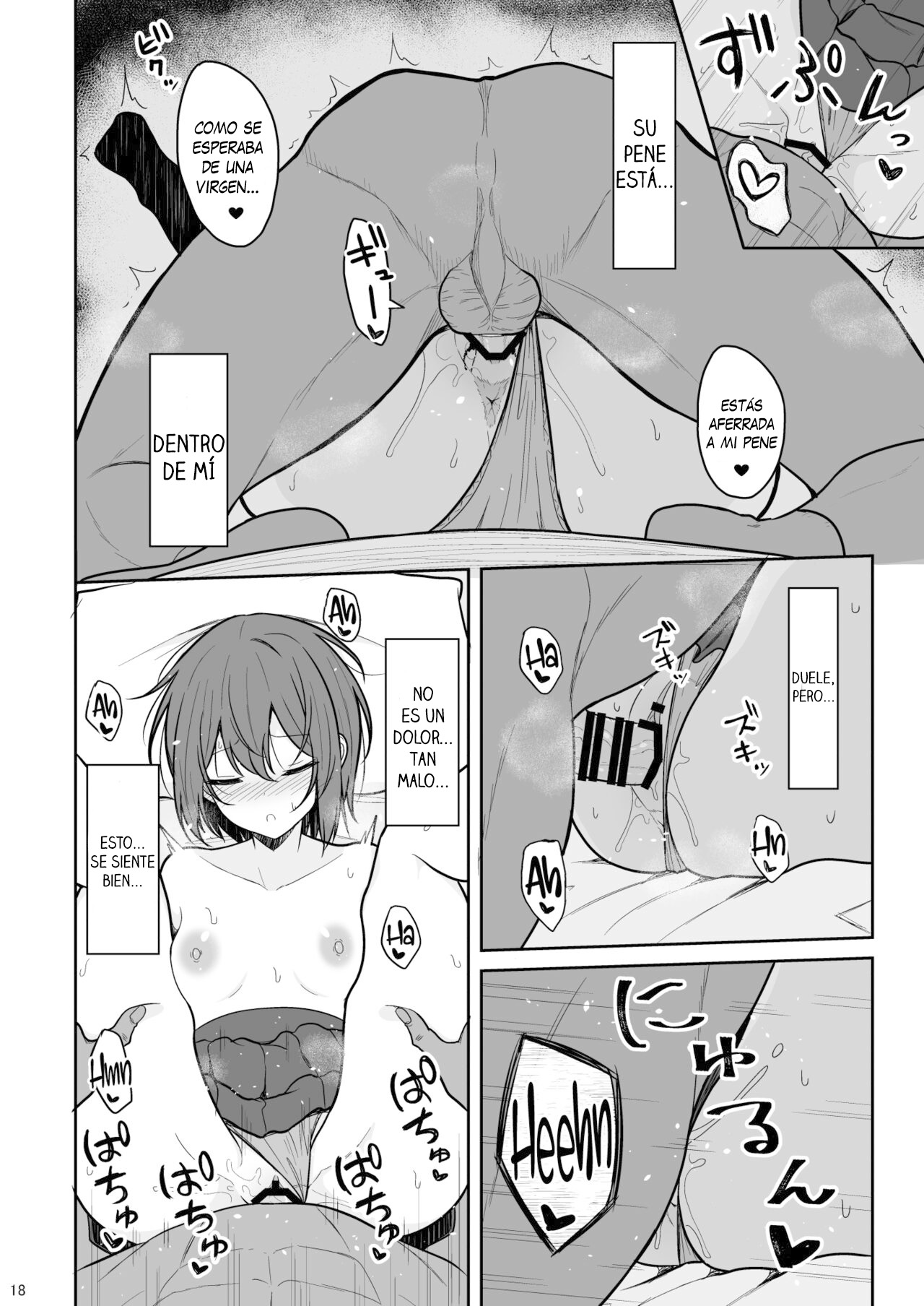 [Nekonokone (Takeyuu)] Boyish na Kanojo o Ecchi na Mesu ni Suru made - Hasta que mi novia tomboy se vuelva una chica pervertida [Español] [Traducciones necesarias] [Digital] image number 17