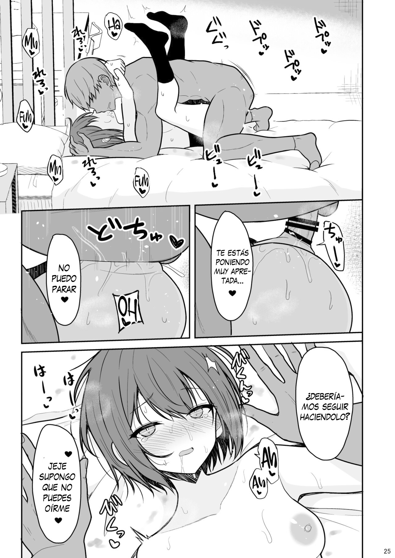 [Nekonokone (Takeyuu)] Boyish na Kanojo o Ecchi na Mesu ni Suru made - Hasta que mi novia tomboy se vuelva una chica pervertida [Español] [Traducciones necesarias] [Digital] image number 24