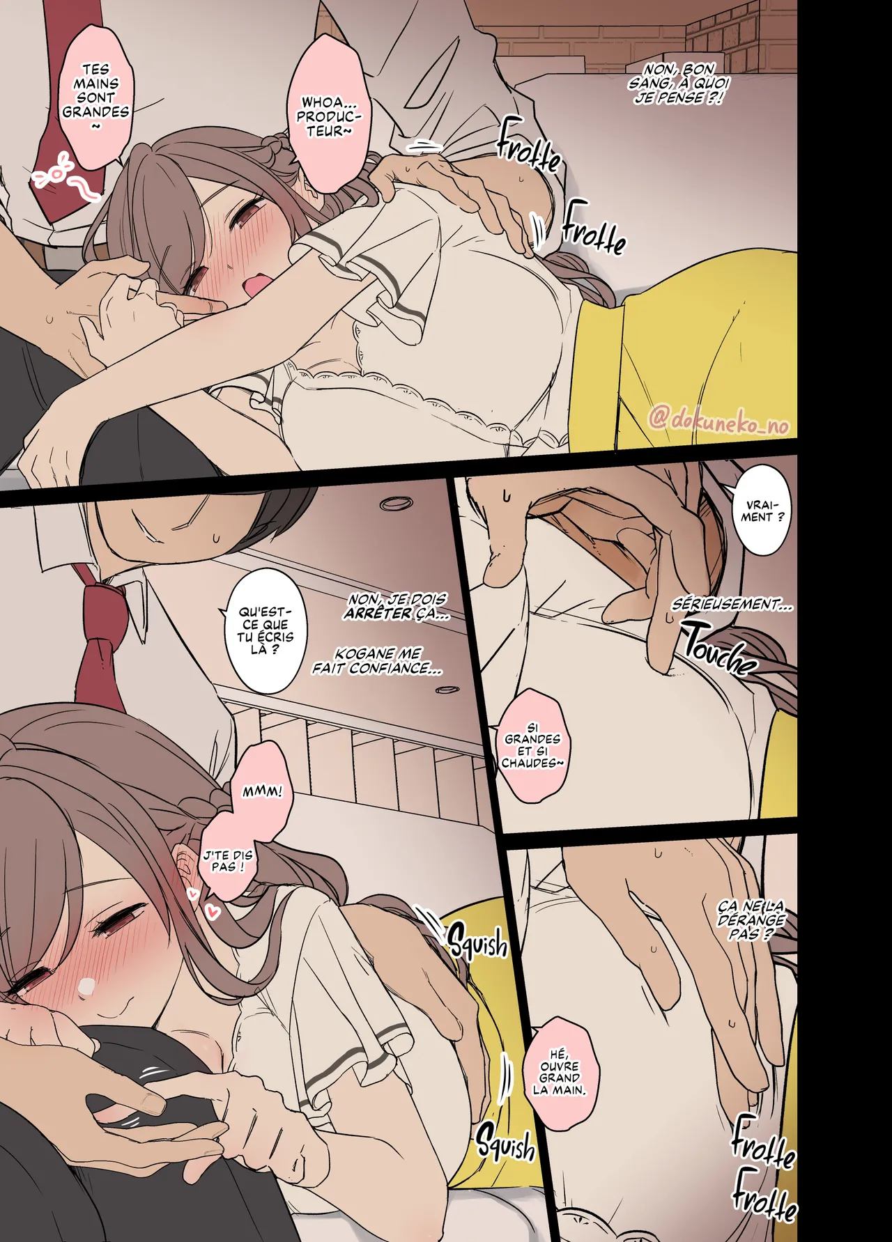 [Dokuneko Noil] Tsukioka Kogane ni Warui Koto o Suru Hanashi (Zenpen) | Tsukioka Kogane Passe une Très Mauvaise Nuit "Partie 1" (THE iDOLM@STER: Shiny Color) [French] [Les Poroïniens]   [Decensored] image number 4