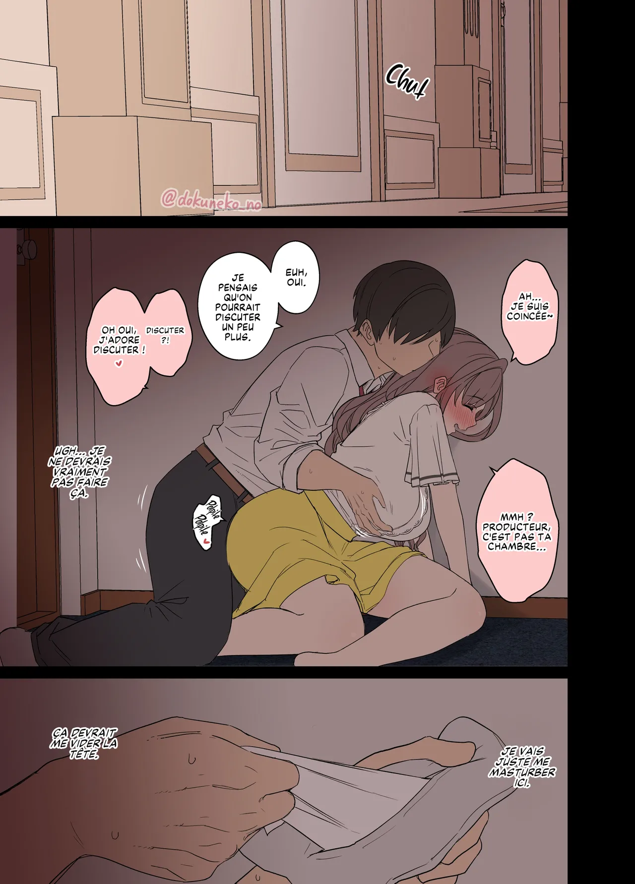 [Dokuneko Noil] Tsukioka Kogane ni Warui Koto o Suru Hanashi (Zenpen) | Tsukioka Kogane Passe une Très Mauvaise Nuit "Partie 1" (THE iDOLM@STER: Shiny Color) [French] [Les Poroïniens]   [Decensored] image number 6