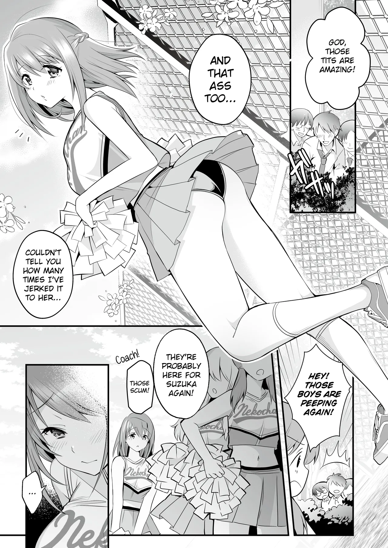[RefRevo Comic (Mori Guruta)] Houkago Hatsujou Massage ~Ranman Cheer Buin no Kairaku Zetchou~ | Erotic After School Massage ~Cheerleader Reaches the Peak of Pleasure~ [English] image number 5