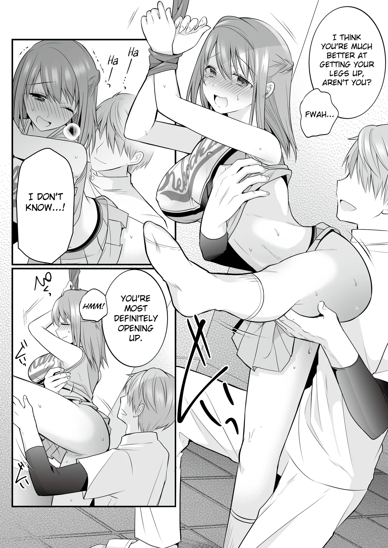 [RefRevo Comic (Mori Guruta)] Houkago Hatsujou Massage ~Ranman Cheer Buin no Kairaku Zetchou~ | Erotic After School Massage ~Cheerleader Reaches the Peak of Pleasure~ [English] image number 32