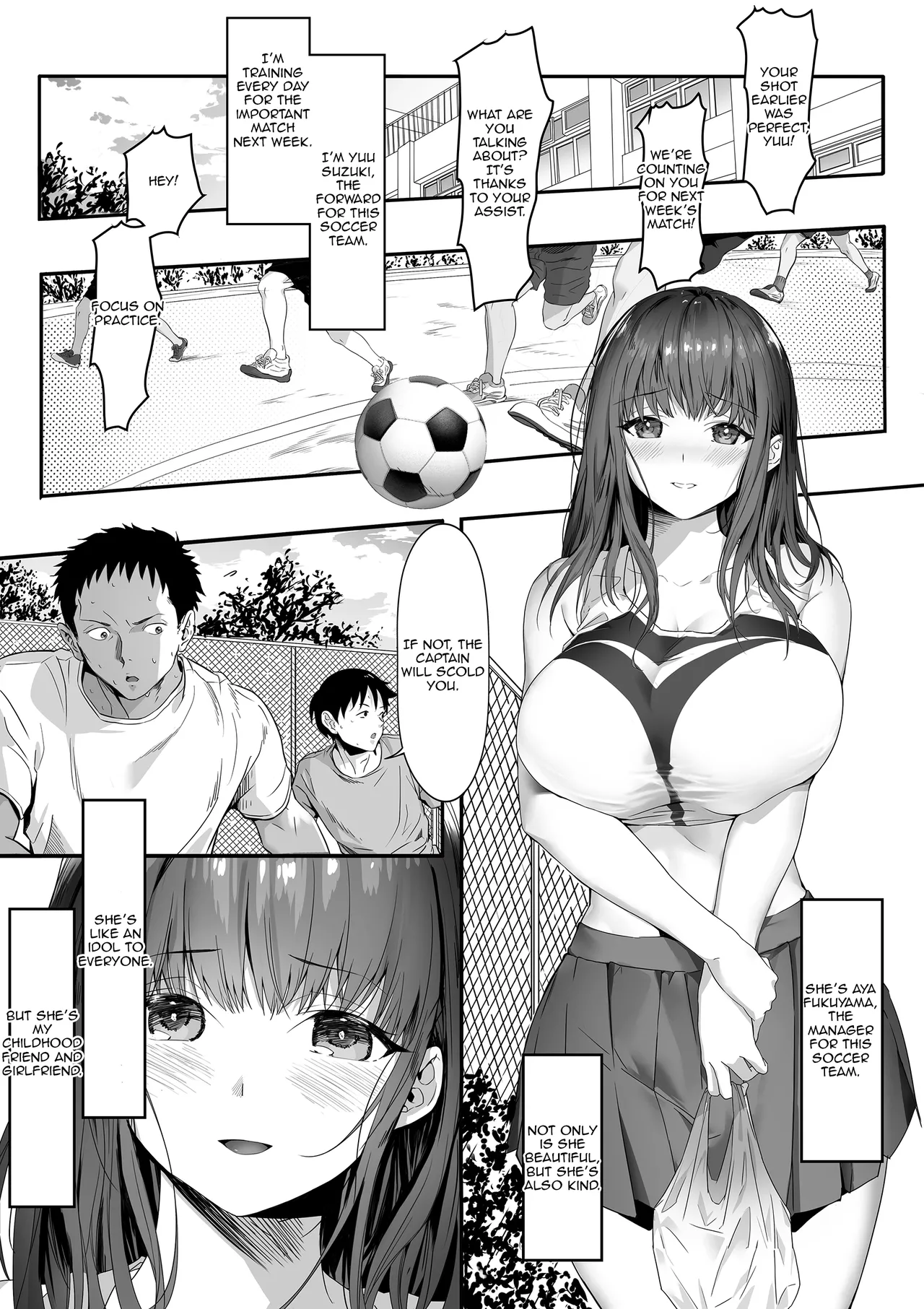[Gomu Gomu] Senpai ga Ore no Kanojo o Kanpeki ni Shitateageru!? | Senpai is Turning My Girlfriend Into His Ideal Woman!? [English] [Aishi21] image number 3
