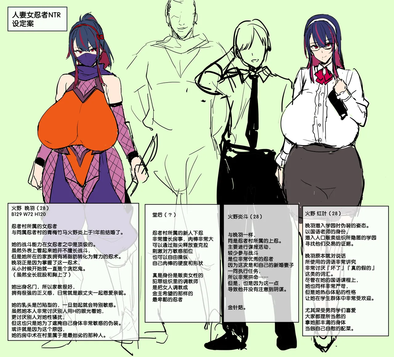 [Takeda Hiromitsu] Married Kunoichi NTR Complete Decensored[无修正]流砂xChineseHerbalTea汉化 画像番号 2