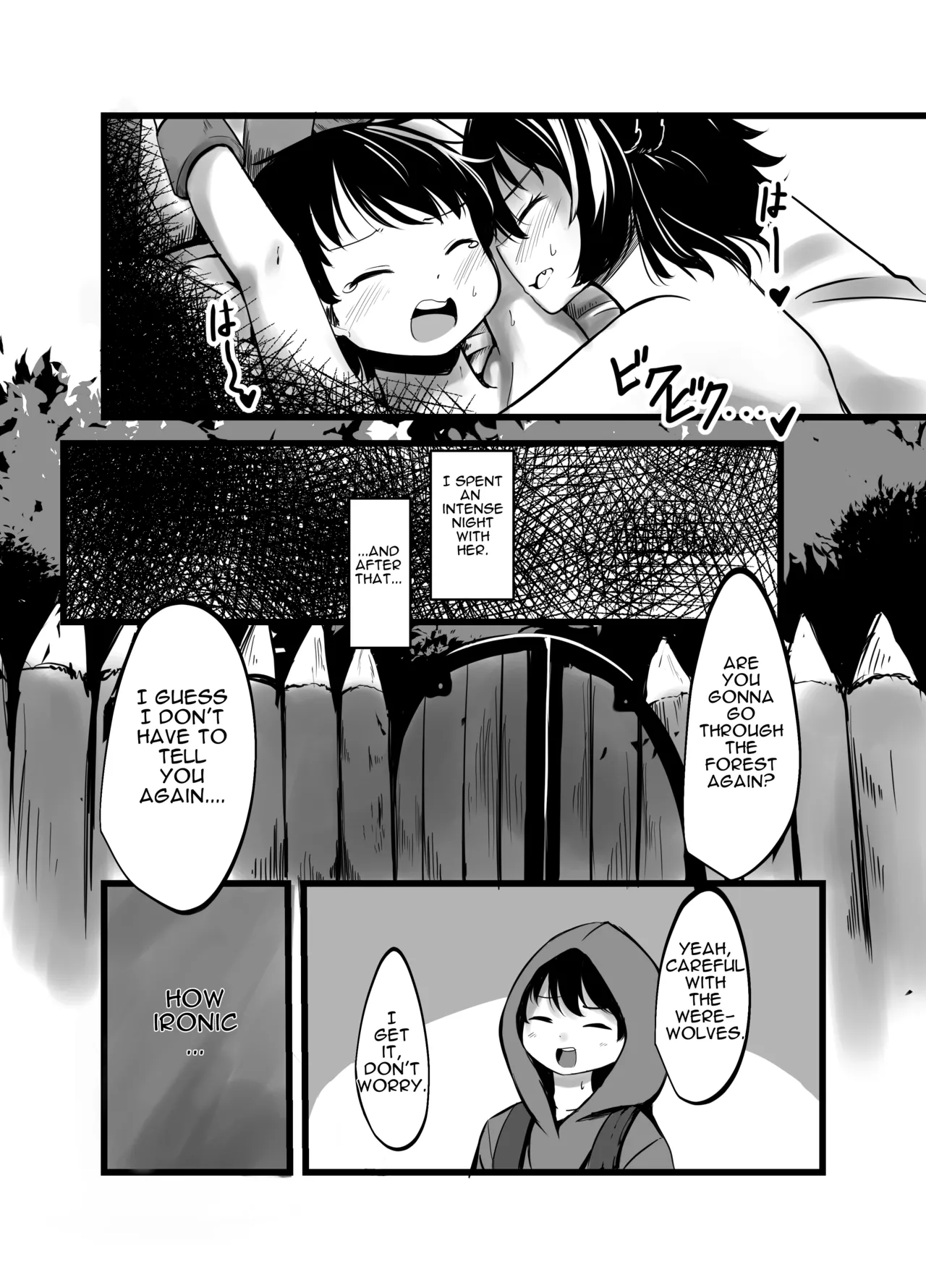 Kowai Jinrou Onee-san no Uchi Ni Tsurekomarete Kyousei Koubi Saserareta Ohanashi - A story of a werewolf woman who took me into her house and forced me to mate with her [English] 图片编号 40