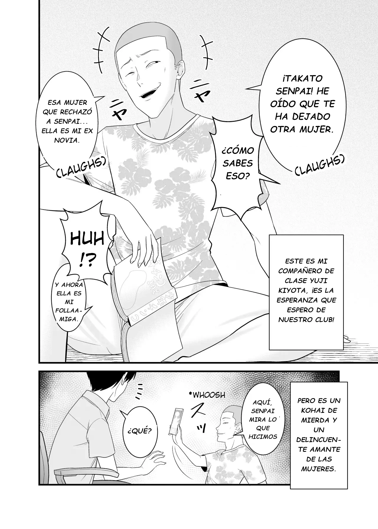 [Yuuki Kagoubutsu (Satou Yu-ki)] Sugu Okoru Ore no Hahaoya ga Mukatsuku DQN Kouhai ni Netorareta｜Mi Enojona Madre fue Arrebatada por mi Irritante Kouhai [Spanish] [Darius] 图片编号 3