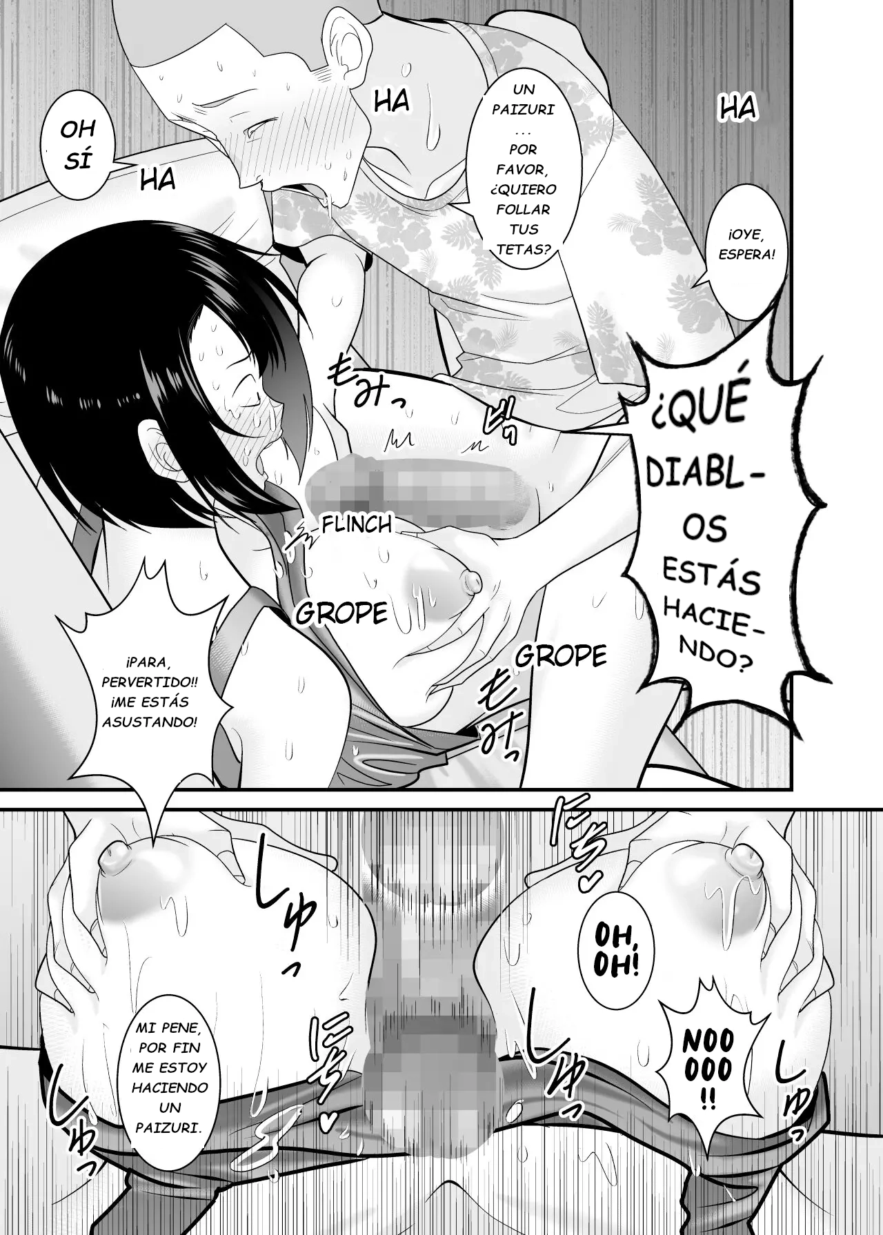 [Yuuki Kagoubutsu (Satou Yu-ki)] Sugu Okoru Ore no Hahaoya ga Mukatsuku DQN Kouhai ni Netorareta｜Mi Enojona Madre fue Arrebatada por mi Irritante Kouhai [Spanish] [Darius] 图片编号 16