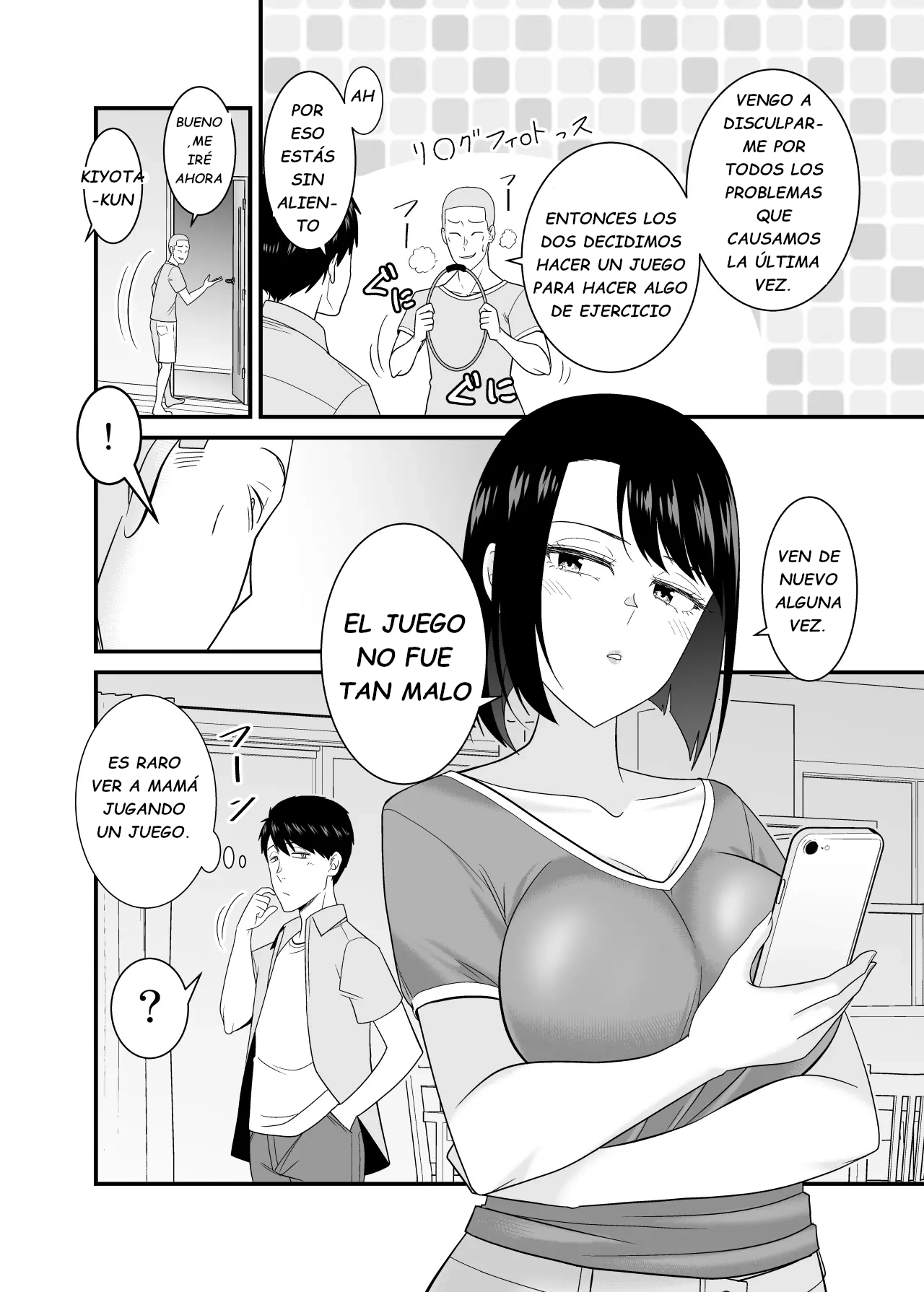 [Yuuki Kagoubutsu (Satou Yu-ki)] Sugu Okoru Ore no Hahaoya ga Mukatsuku DQN Kouhai ni Netorareta｜Mi Enojona Madre fue Arrebatada por mi Irritante Kouhai [Spanish] [Darius] 图片编号 59