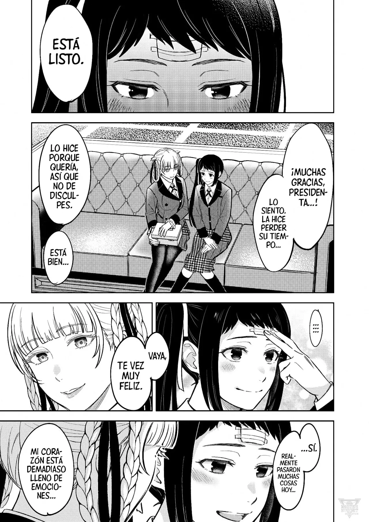 [Mushiyaki (Kanbayashi Makoto)] KiraSaya Manga (Kakegurui) [Spanish] [Mister Nugget] image number 2