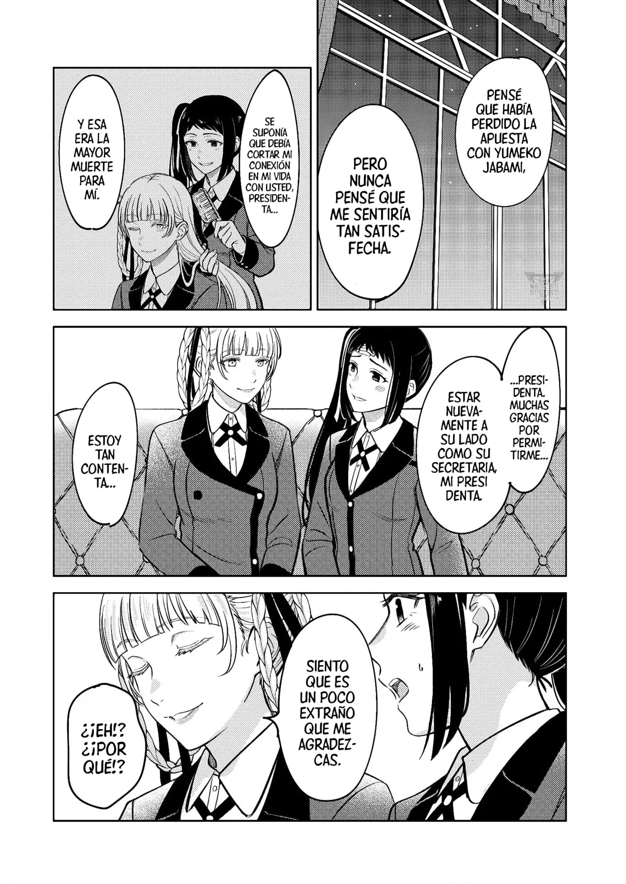 [Mushiyaki (Kanbayashi Makoto)] KiraSaya Manga (Kakegurui) [Spanish] [Mister Nugget] image number 3