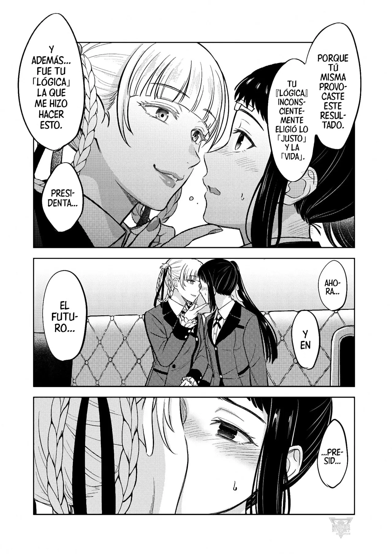 [Mushiyaki (Kanbayashi Makoto)] KiraSaya Manga (Kakegurui) [Spanish] [Mister Nugget] image number 4