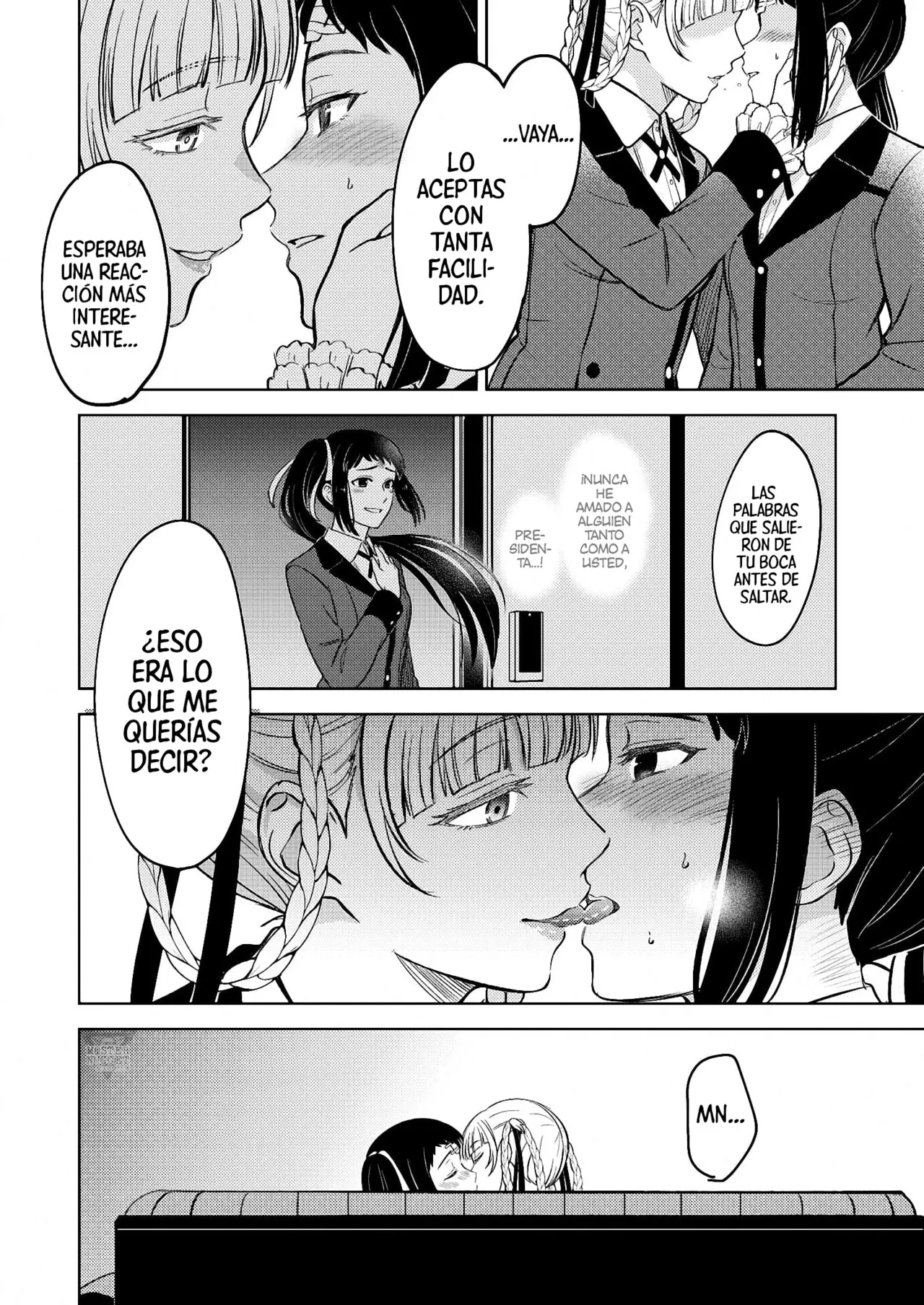 [Mushiyaki (Kanbayashi Makoto)] KiraSaya Manga (Kakegurui) [Spanish] [Mister Nugget] image number 5