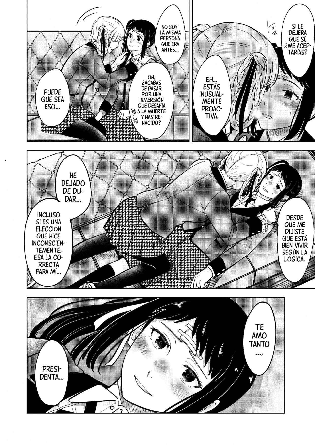 [Mushiyaki (Kanbayashi Makoto)] KiraSaya Manga (Kakegurui) [Spanish] [Mister Nugget] image number 6