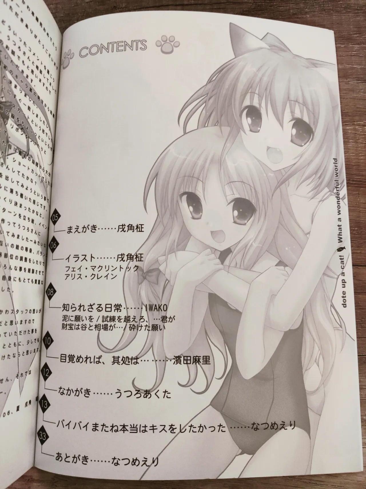 (C70) [PURE STRAWBERRY、 N's Apple Web (Various)] What A Wonderful World (Nekokkawaigari!) 画像番号 5