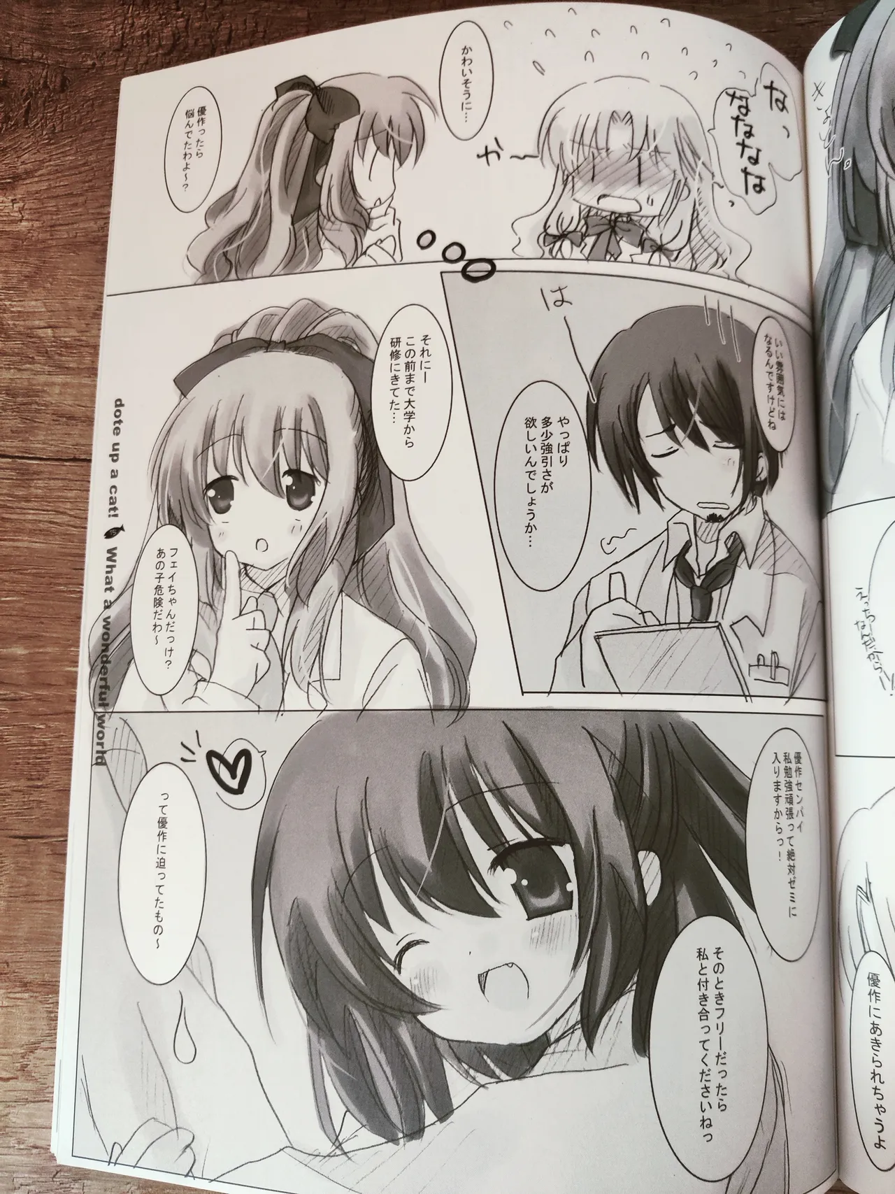 (C70) [PURE STRAWBERRY、 N's Apple Web (Various)] What A Wonderful World (Nekokkawaigari!) 画像番号 16