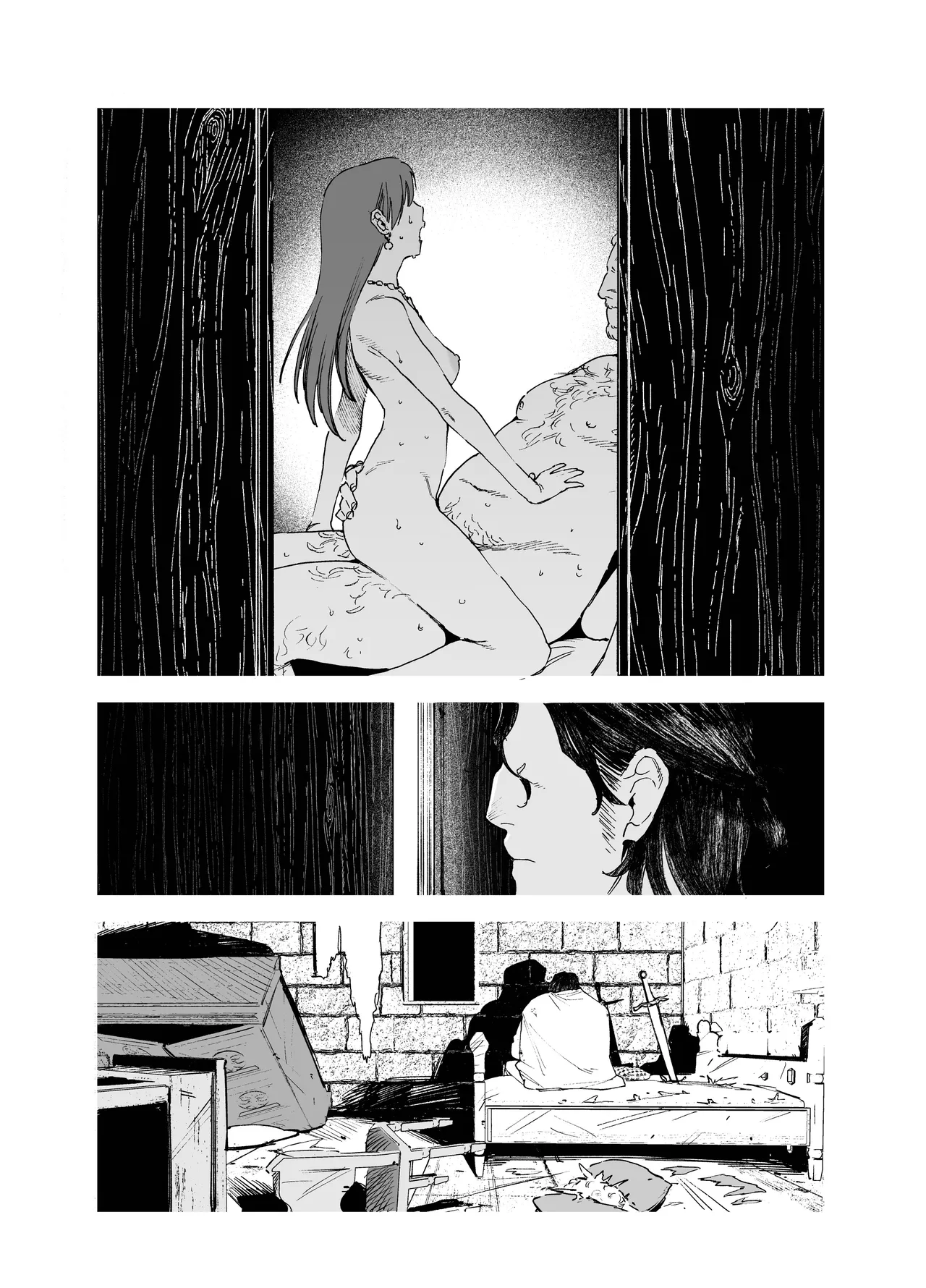 [Igedoaha] Maiden・Haru ~Moto Kishi no Karyuudo to Moto Shoufu no Hanashi~ | 메이든・봄 ~기사였던 사냥꾼과 전직 창녀의 이야기~ [Korean] [Team Edge] image number 5