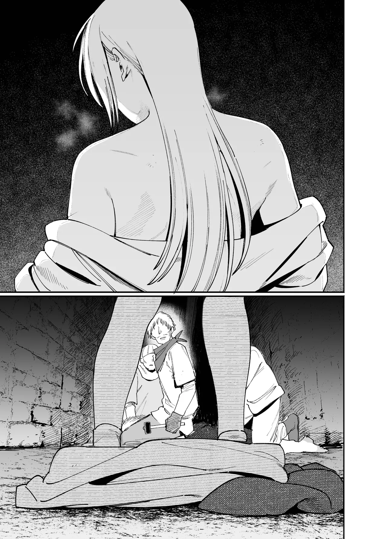 [Igedoaha] Maiden・Haru ~Moto Kishi no Karyuudo to Moto Shoufu no Hanashi~ | 메이든・봄 ~기사였던 사냥꾼과 전직 창녀의 이야기~ [Korean] [Team Edge] image number 37