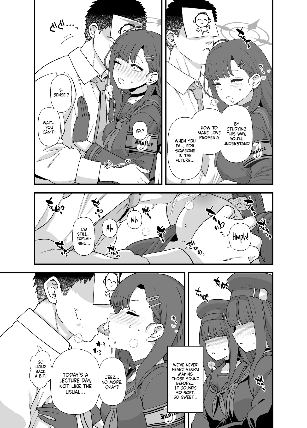 [Mo] BlueArch Ichika Sukebe Manga | BlueArch Ichika Lewd Manga (Blue Archive) [English] [NudeSalad] numero di immagine  3