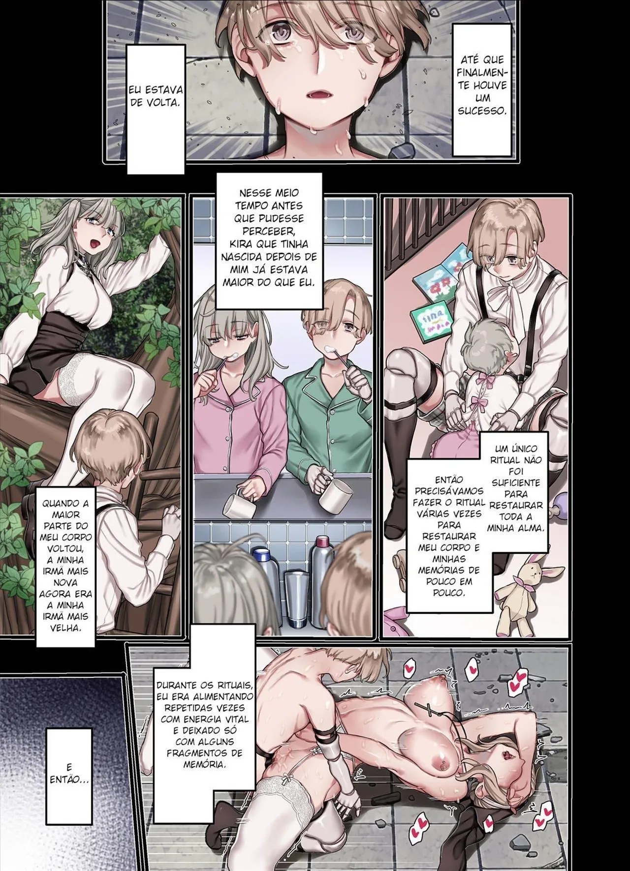 [Yolki Palki (Rororogi Mogera)] L Kyoukai to Itansha Ikka | Logunov Church And The Heretic Family [PTBR] image number 61