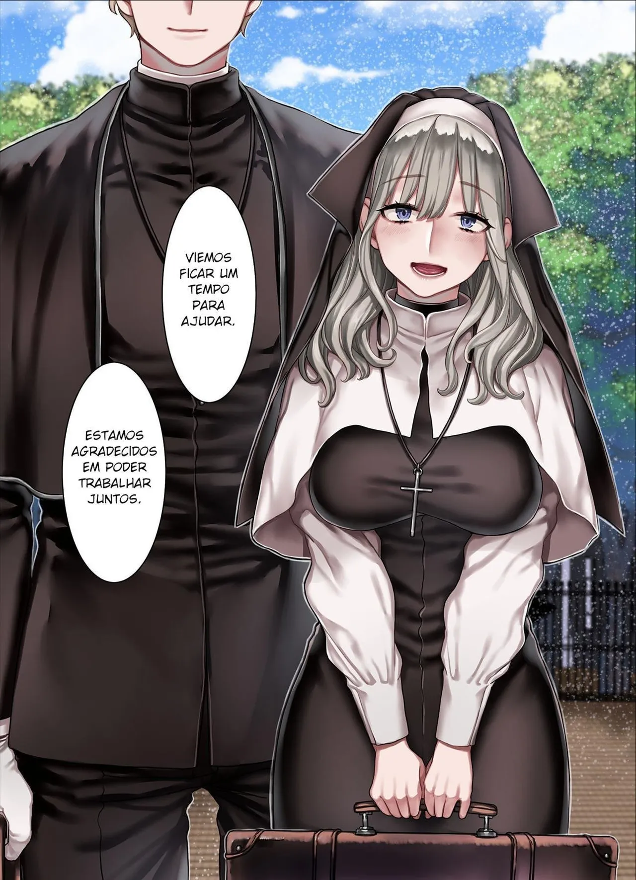 [Yolki Palki (Rororogi Mogera)] L Kyoukai to Itansha Ikka | Logunov Church And The Heretic Family [PTBR] image number 84