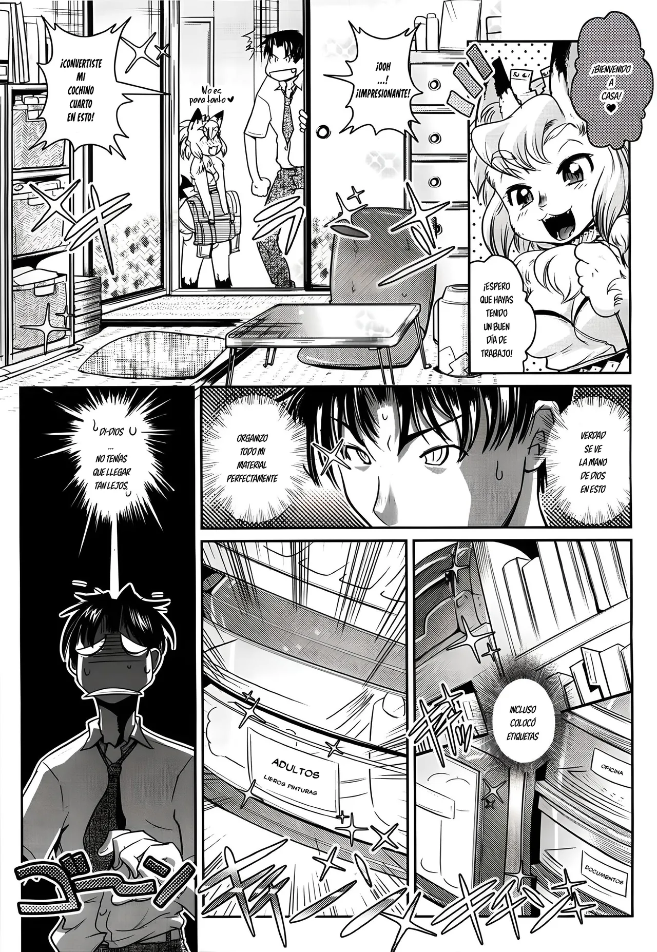 [Kemonono★] YELLOW★POP Ch. 1-5 [Spanish] =EES= изображение № 10