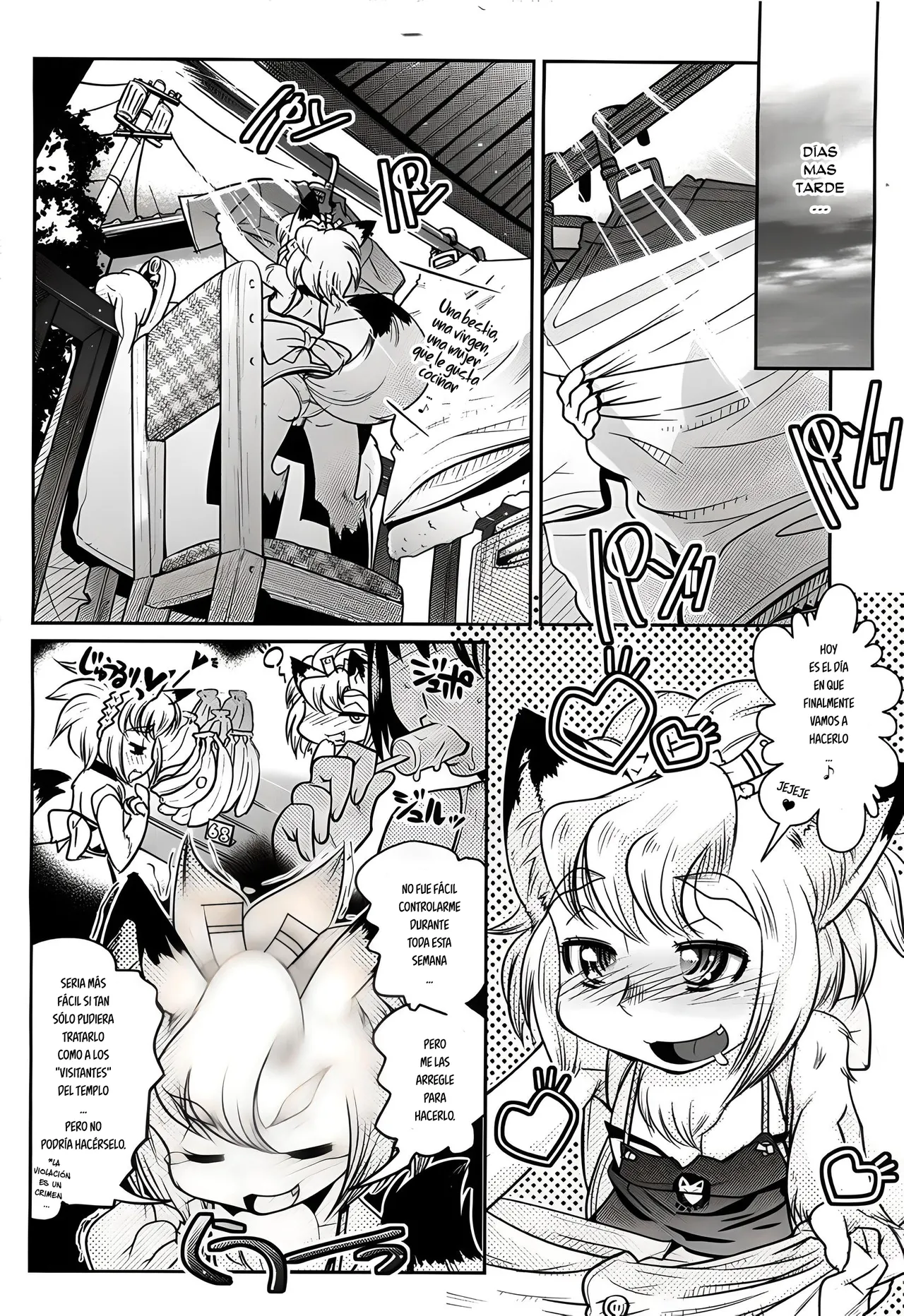 [Kemonono★] YELLOW★POP Ch. 1-5 [Spanish] =EES= изображение № 31