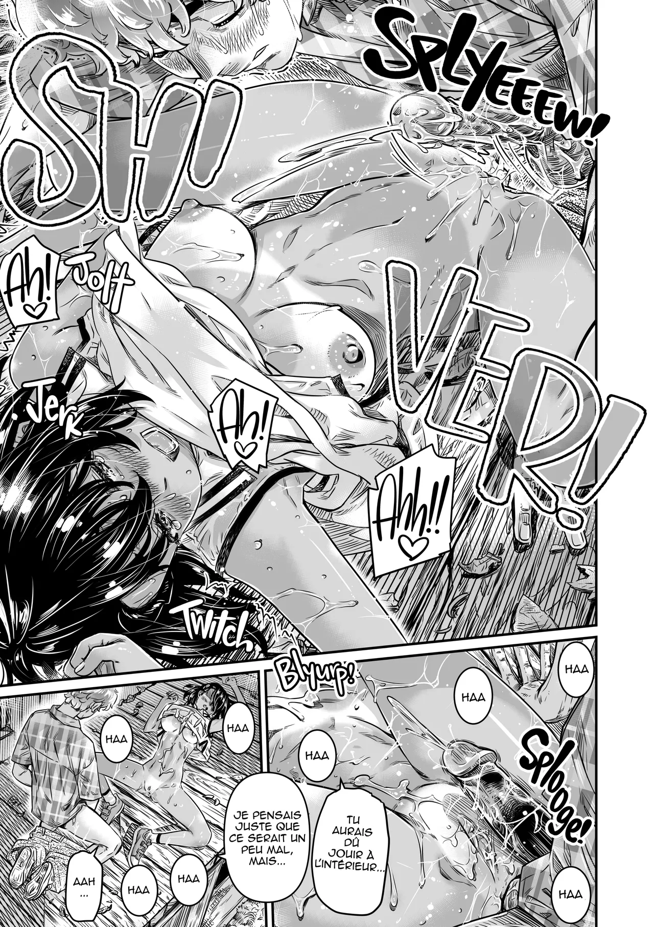 [Burning Shimai (MARUTA)] Hiyake no Bitch Shoujo wa, Doutei no Senpai o Yagai Sex ni Sasou [French] 图片编号 28