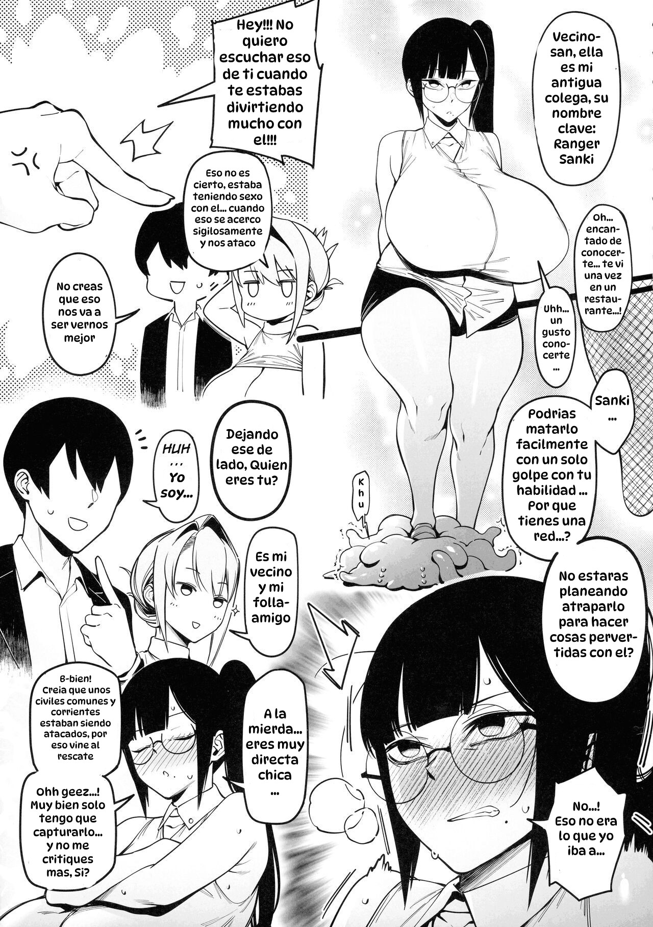 [F.W.ZHolic (FAN)] Otonari-san wa Yami Soshiki ni Nikutai Kaizou sareta Moto Seigi Sentai Member deshita 3 [Spanish] [Hta scan] [Digital] 图片编号 29