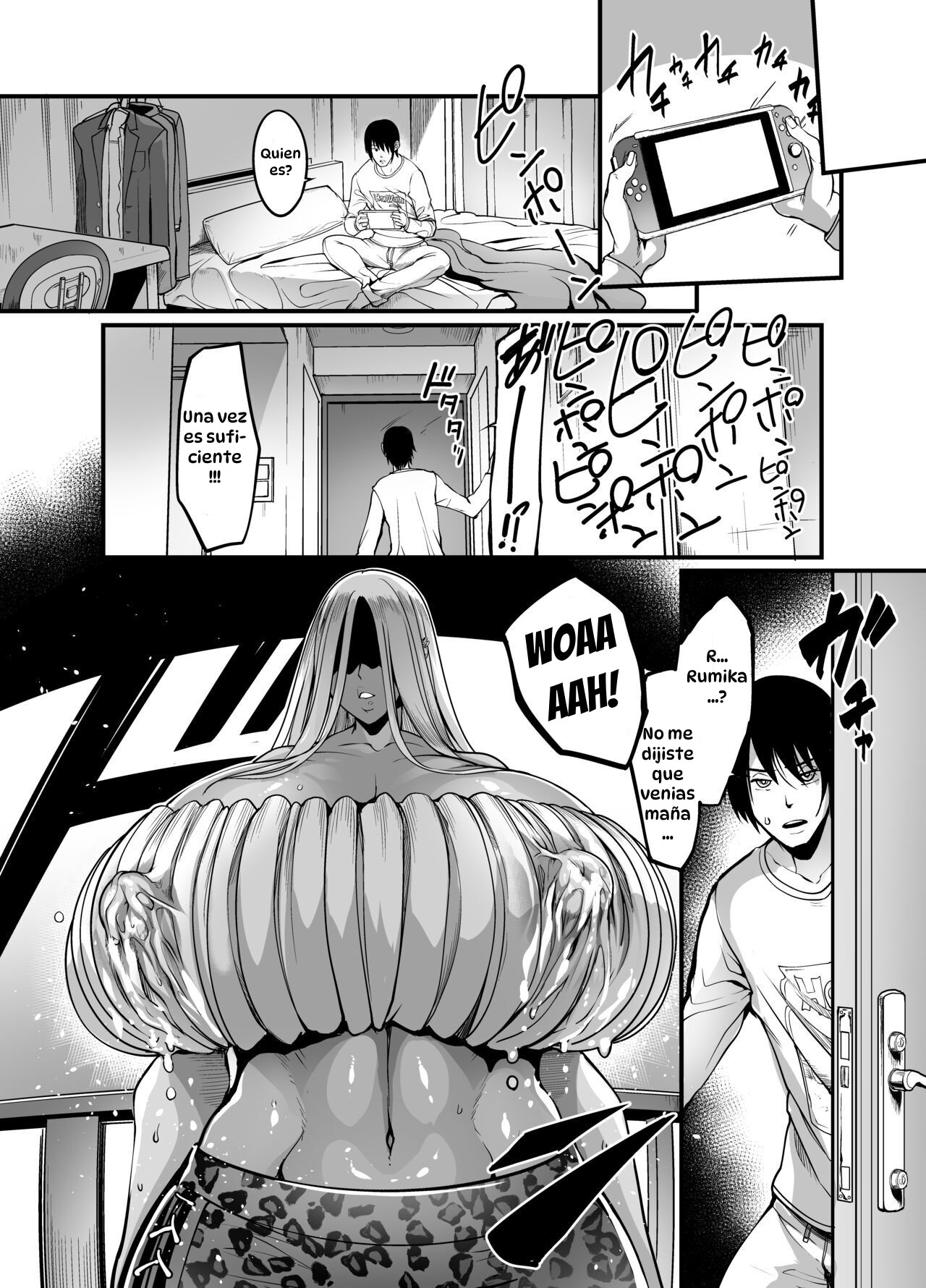 [Ikemen Teikoku (Remu)] Gal Milk｜Leche de Gal [Spanish] [Hta scan] [Digital][v2] image number 12