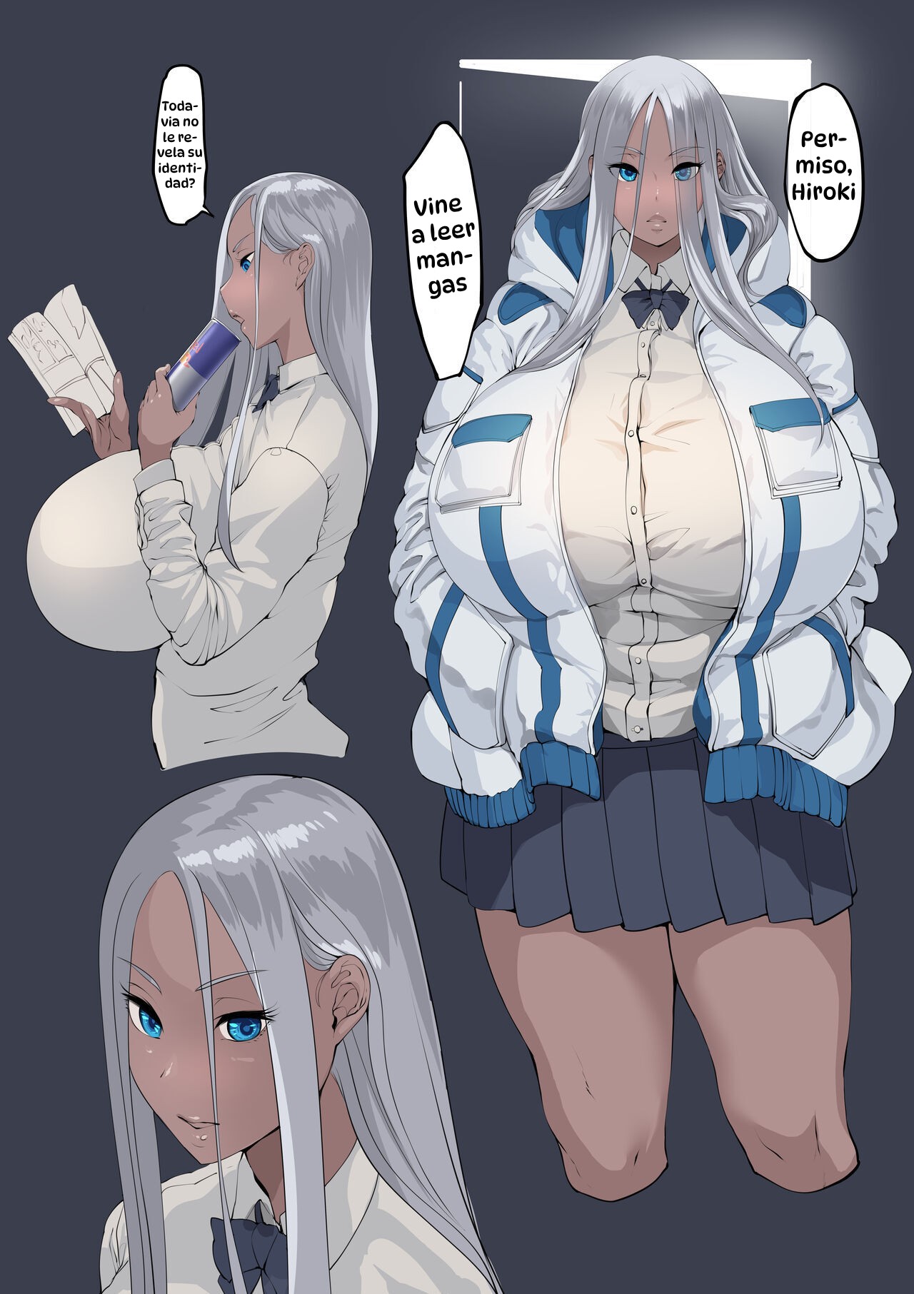 [Ikemen Teikoku (Remu)] Gal Milk｜Leche de Gal [Spanish] [Hta scan] [Digital][v2] image number 53