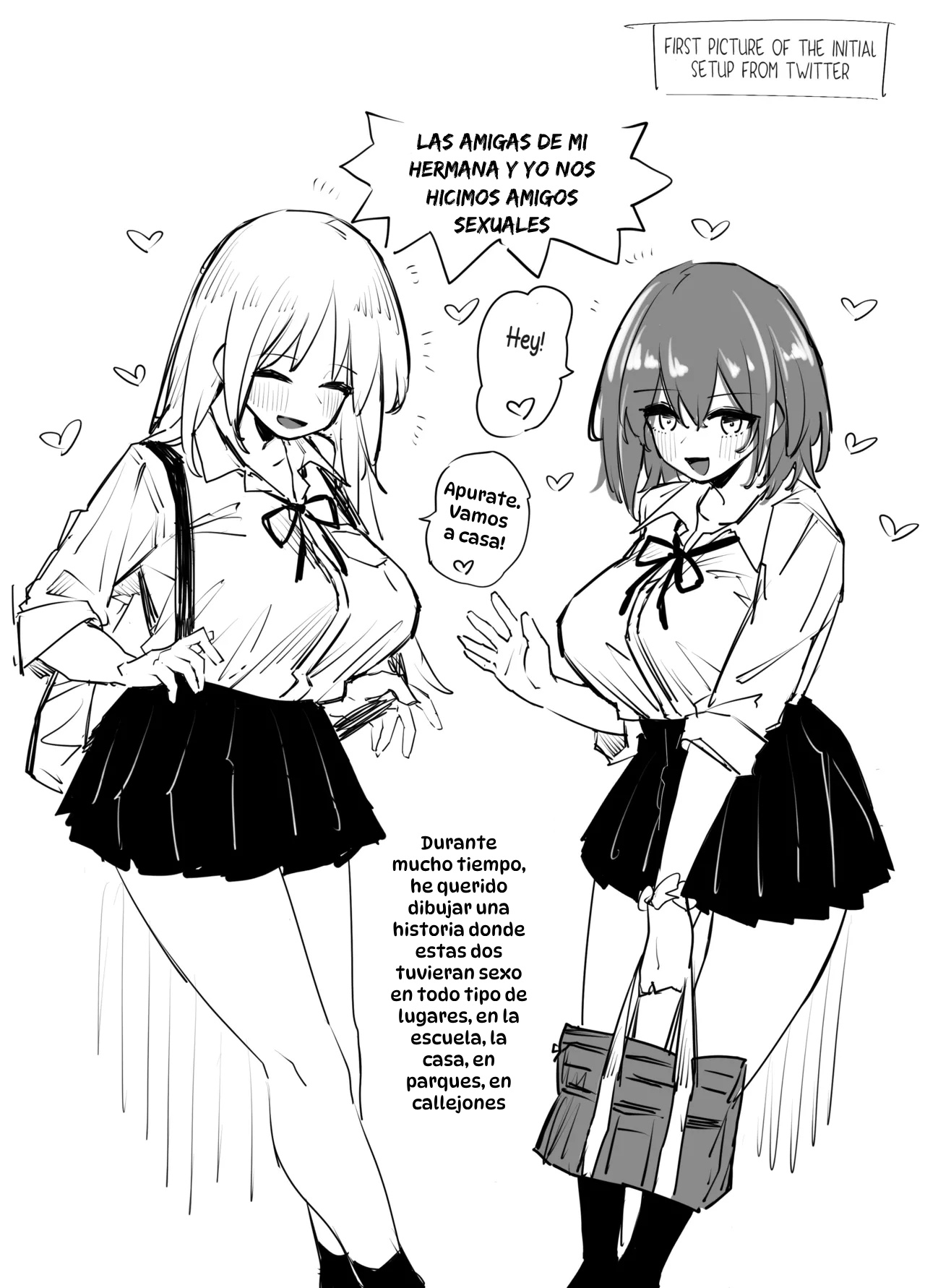 [Linreeka (Linriko)] Ane no Tomodachi to SeFri ni Natta｜Las Amigas de mi Hermana Mayor y Yo nos Hicimos Amigos Sexuales [Spanish] [Hta scan] 画像番号 38