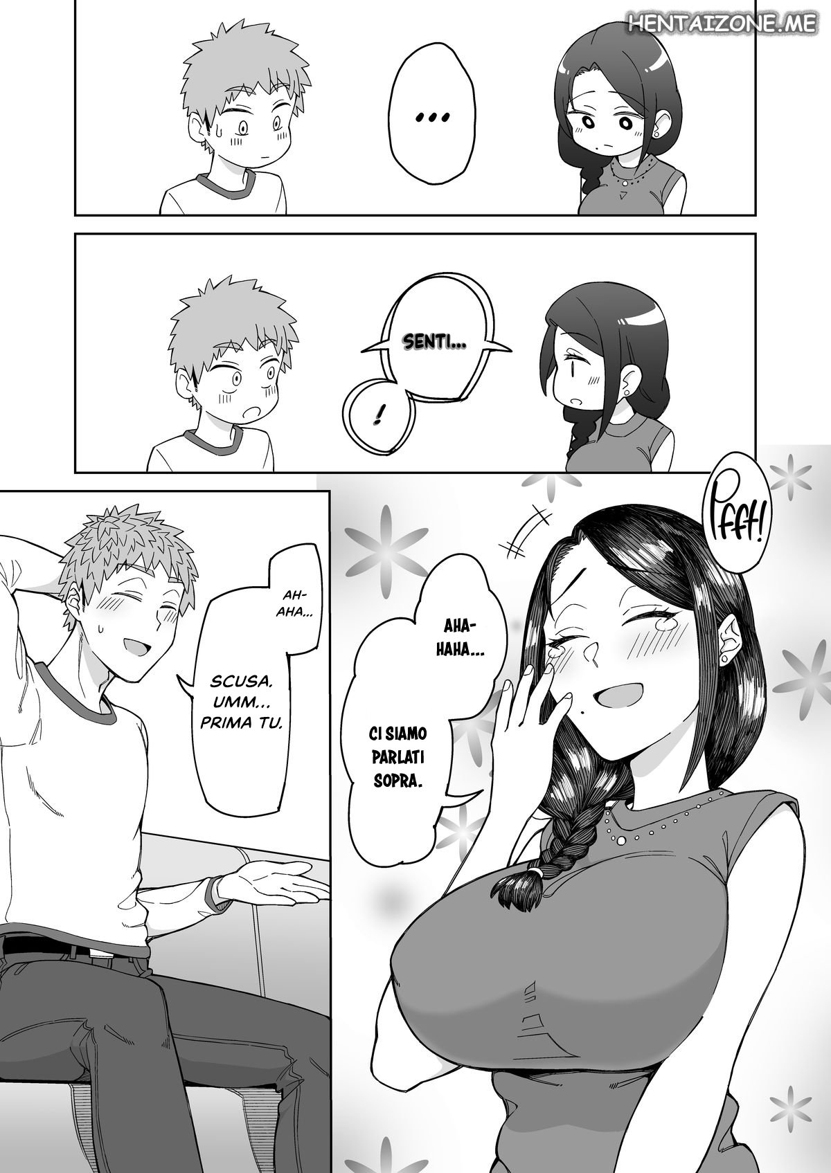 [DOGTAG (Akutenkou)] Hatsukoi no Hito wa, Tomodachi no Mama. | Il Mio Primo Amore è la Mamma del Mio Amico [Italian] [Digital] image number 10